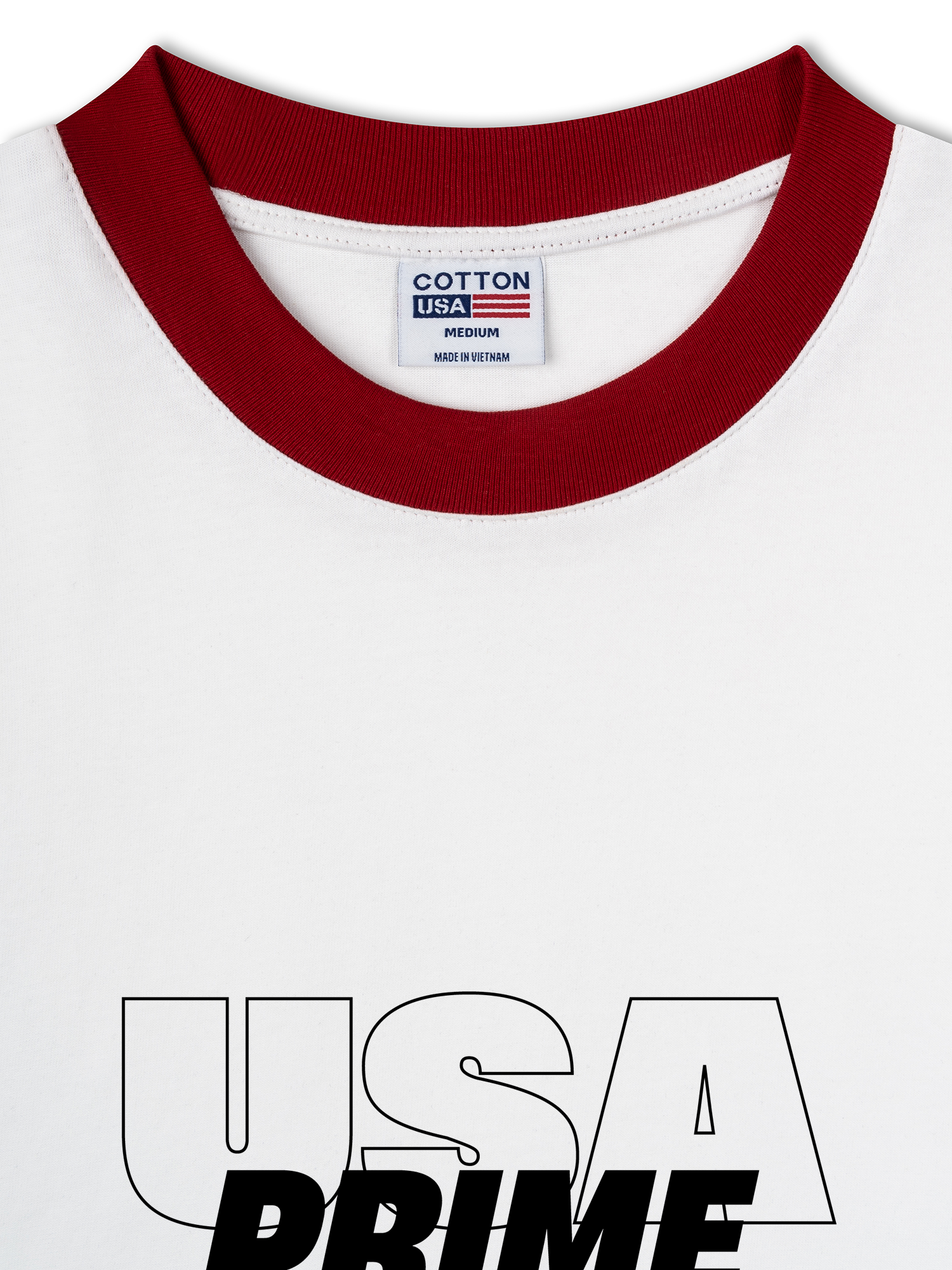 Áo Thun Ringer Relaxed Fit Champions Prime USA