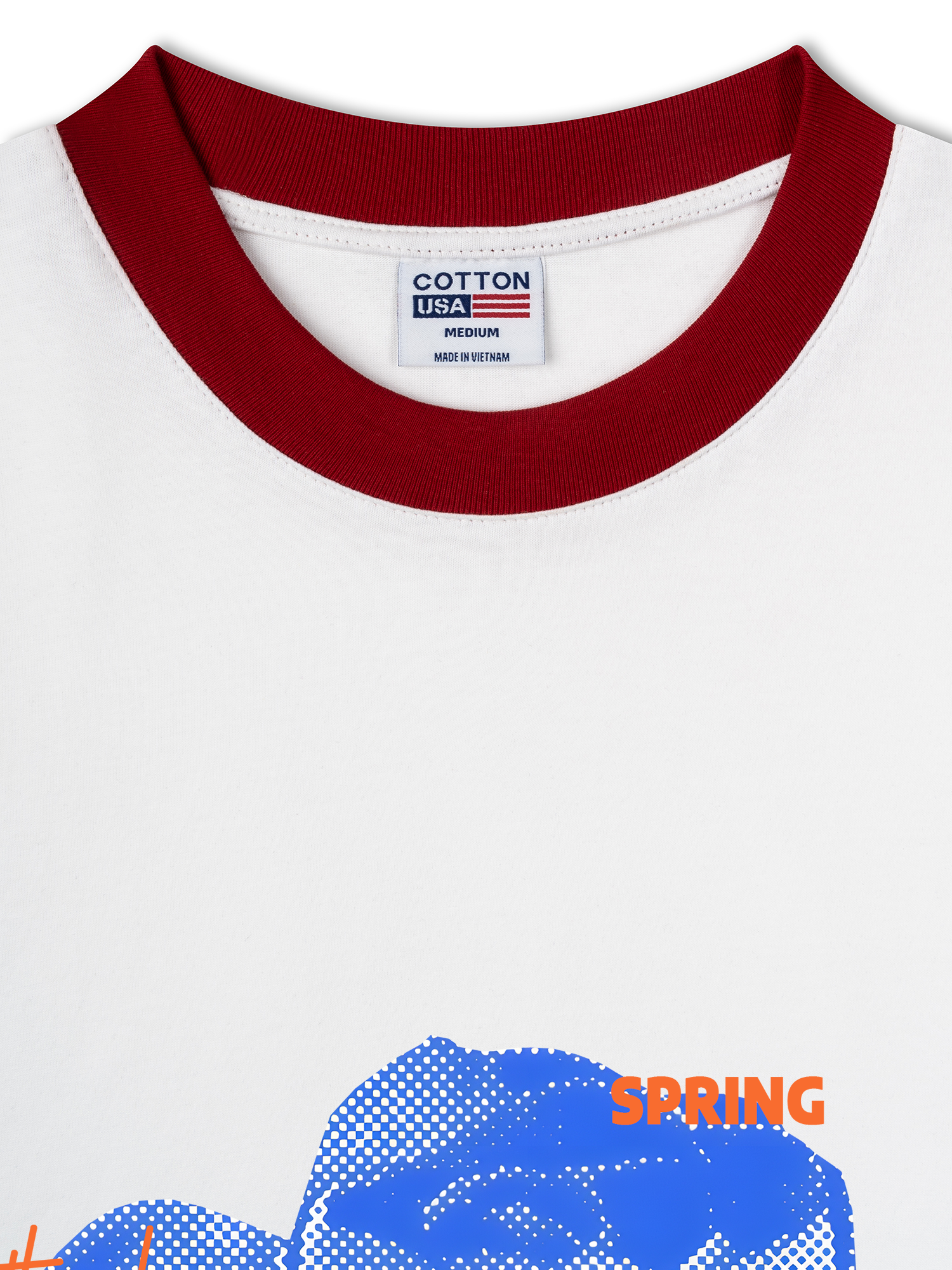 Áo Thun Ringer Relaxed Fit Floral Another Day