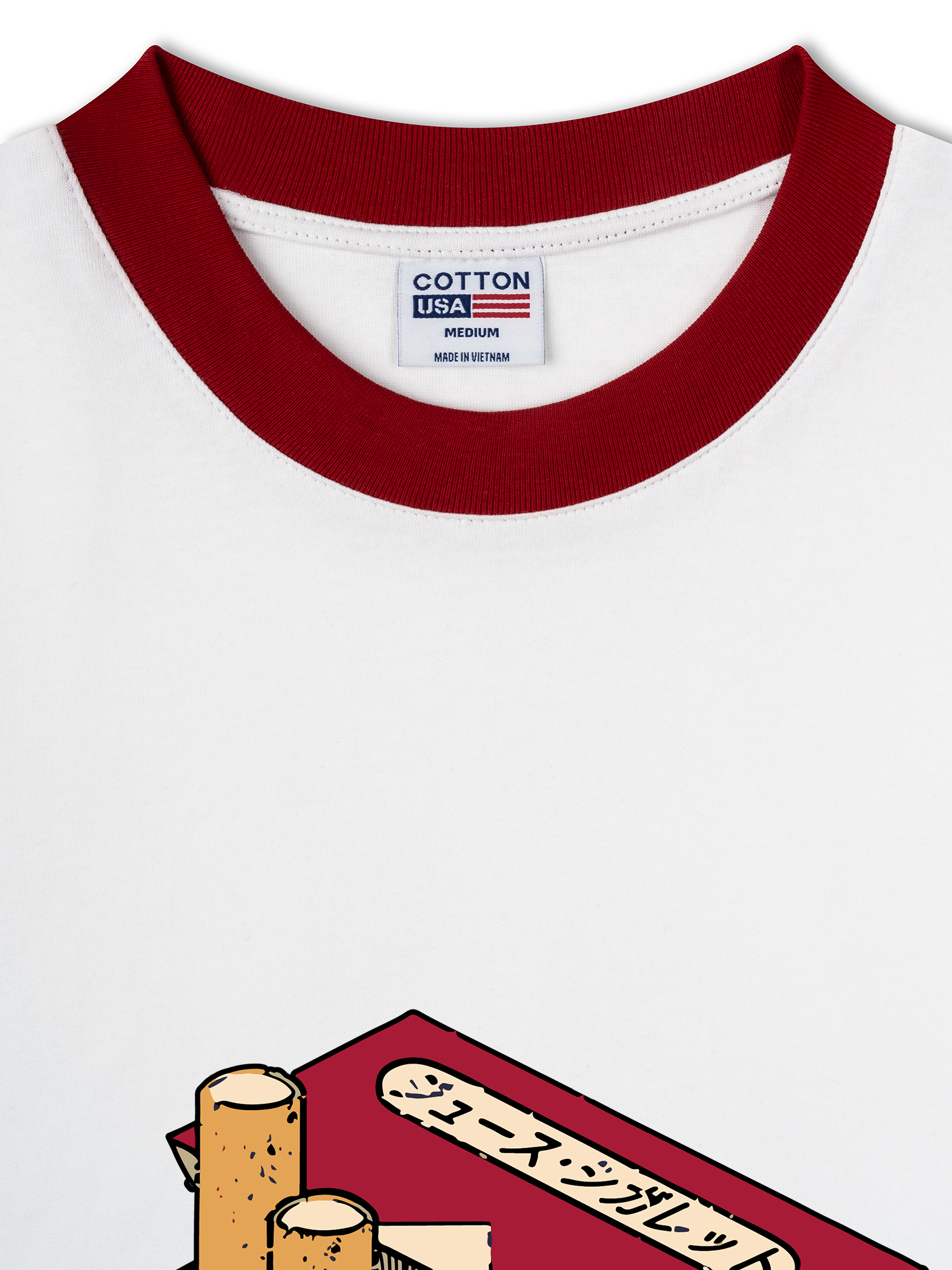 Áo Thun Ringer Relaxed Fit Marlboro 2D Class A Cigarettes