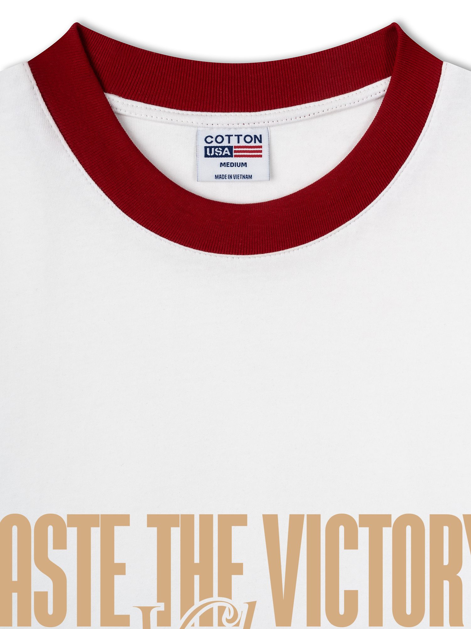 Áo Thun Ringer Relaxed Fit Champions Taste The Victory