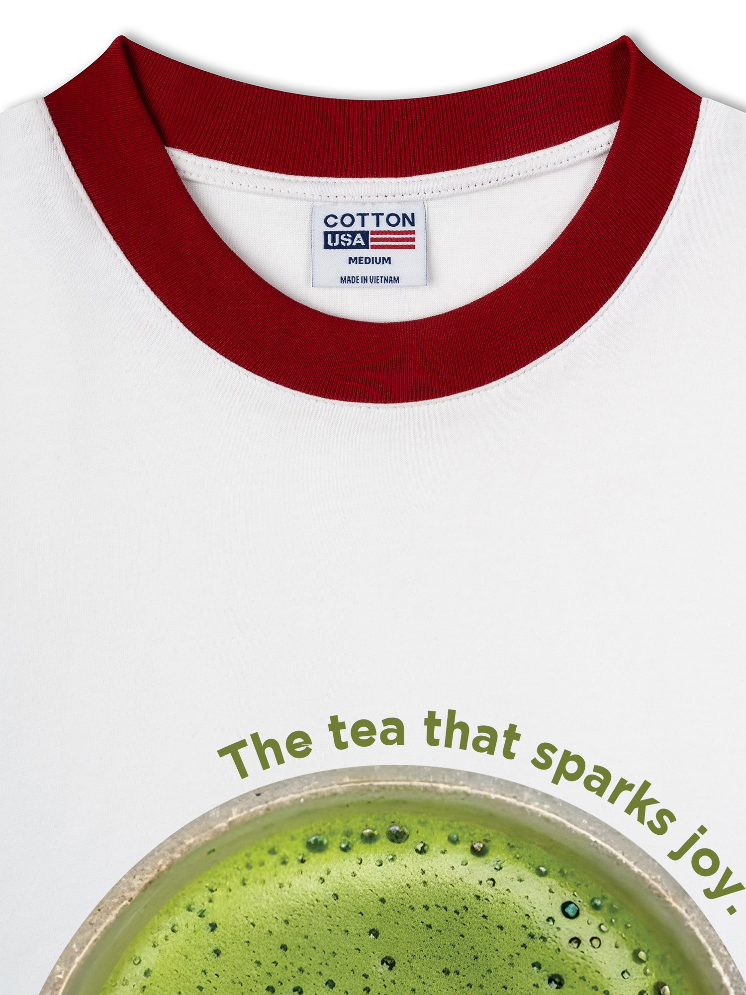 Áo Thun Ringer Relaxed Fit The Tea That Sparks Joy