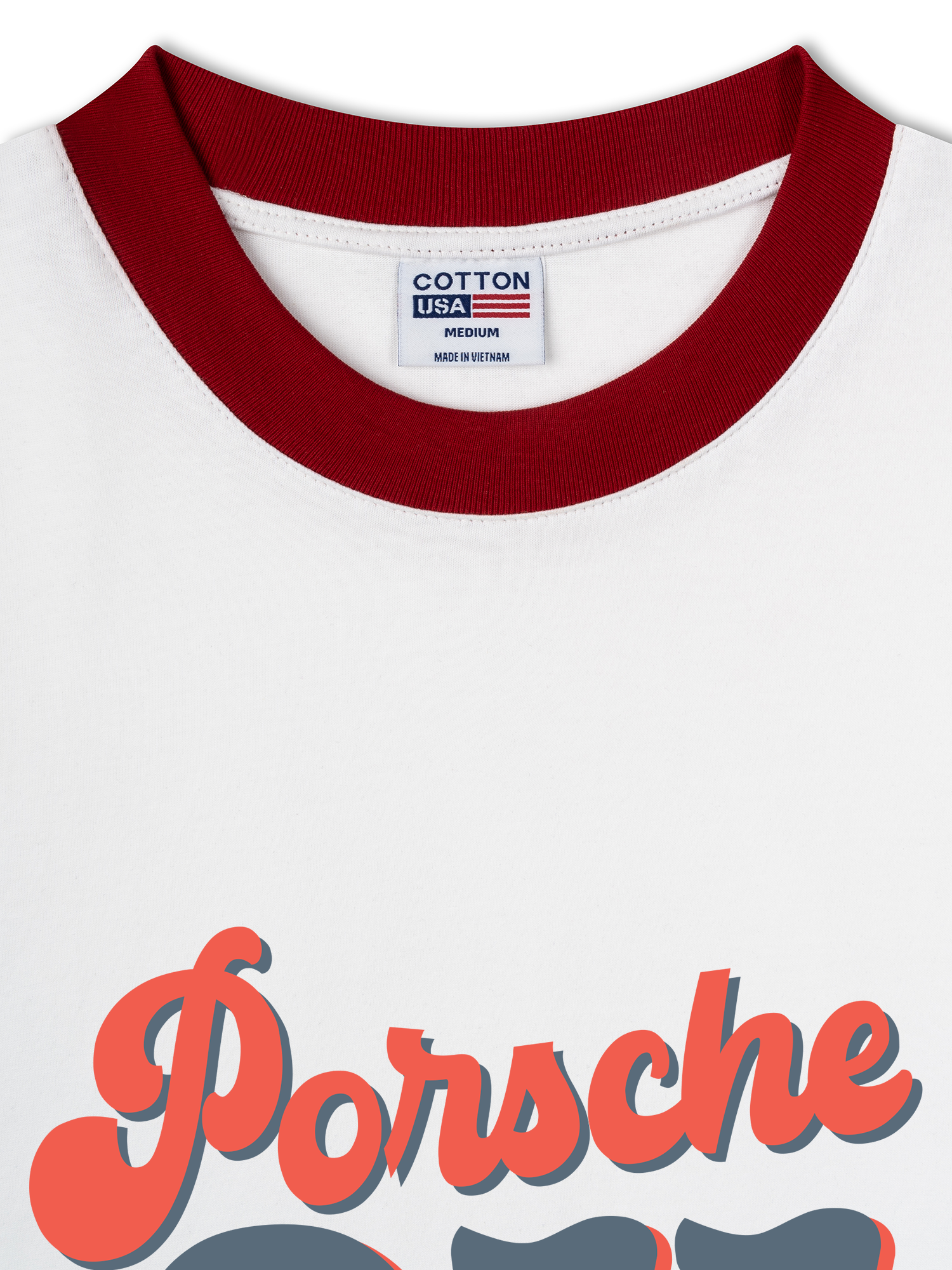 Áo Thun Ringer Relaxed Fit Porsche 911