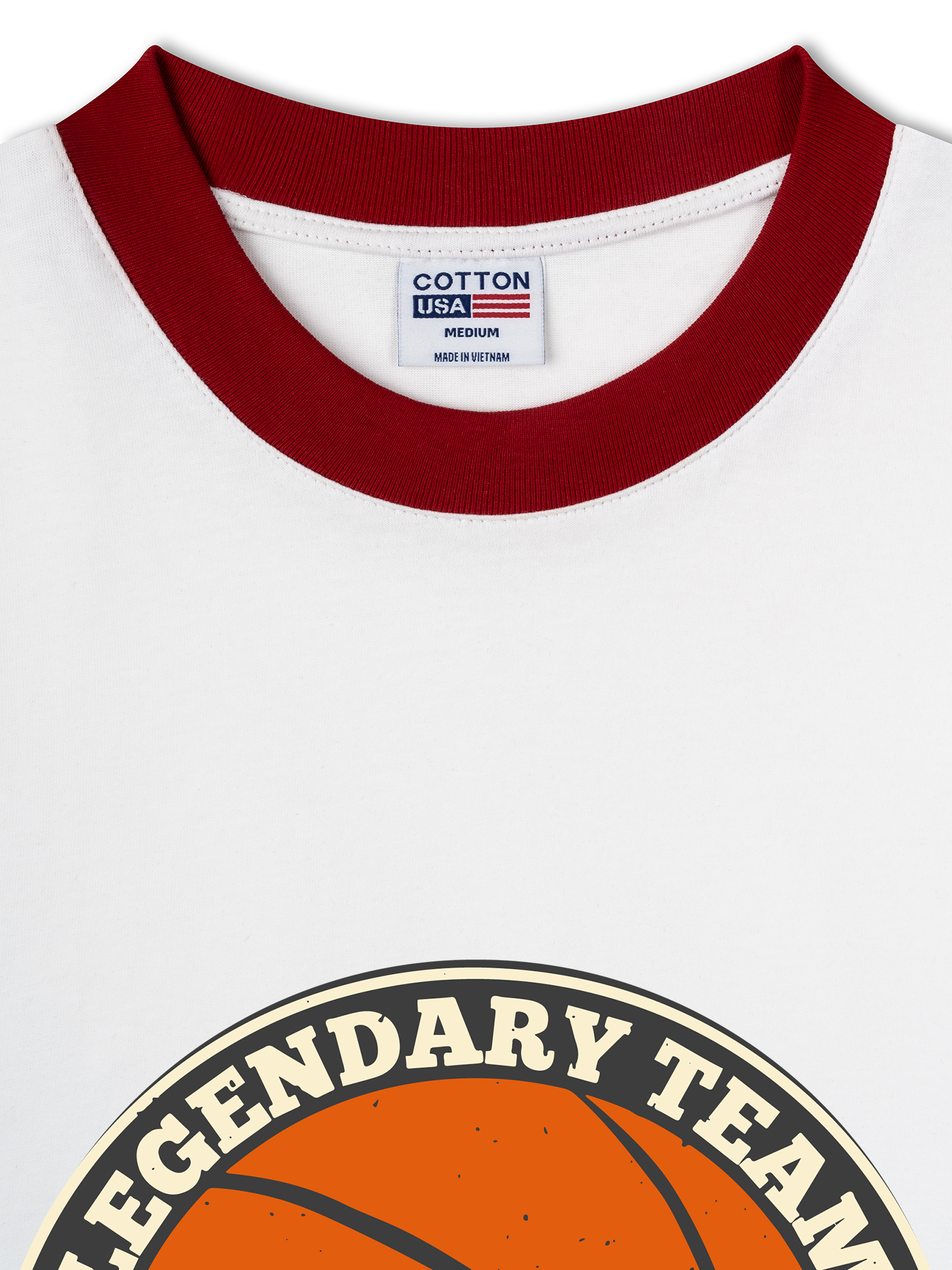 Áo Thun Ringer Relaxed Fit Champions Legendary Team