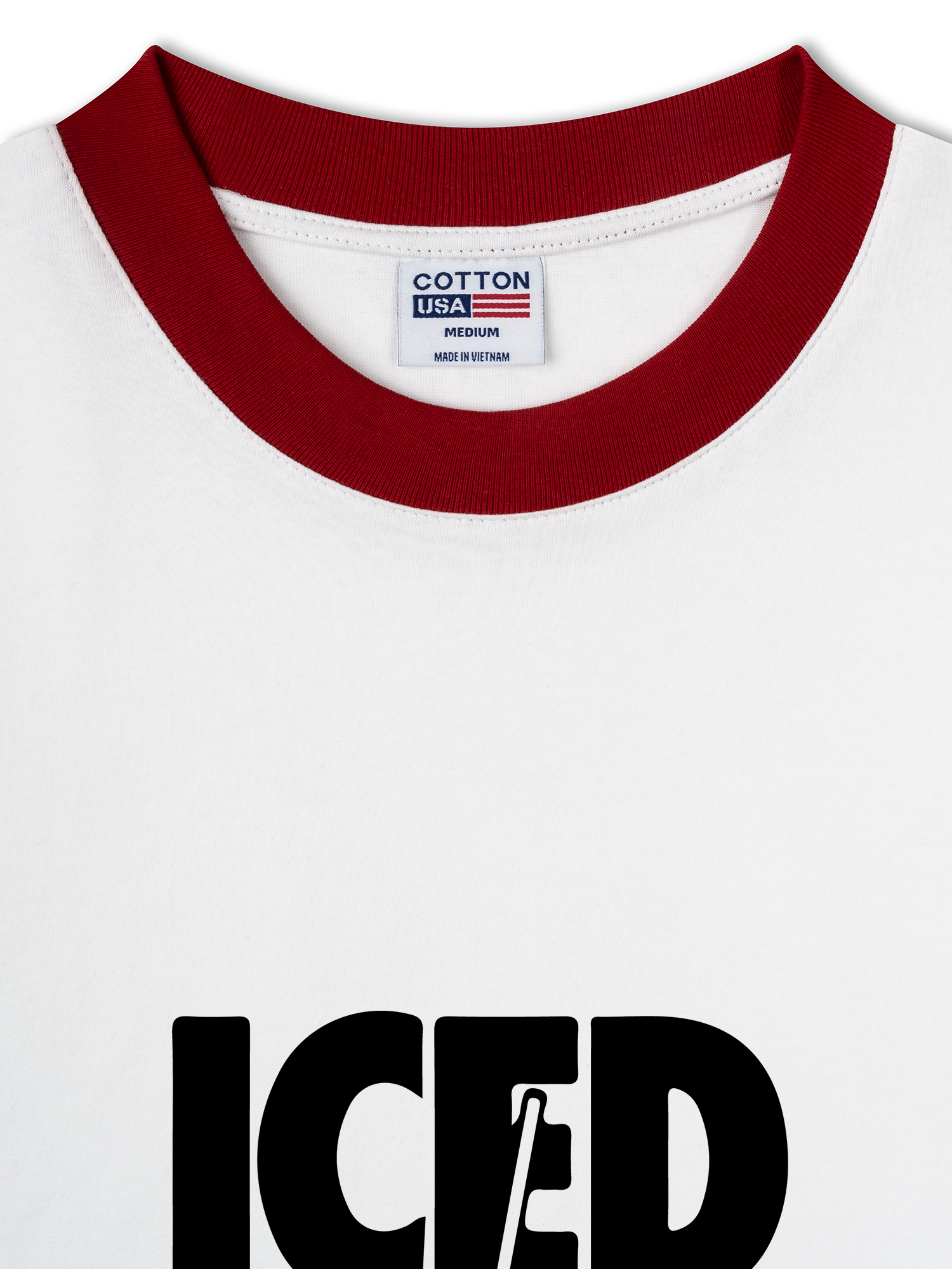 Áo Thun Ringer Relaxed Fit Iced Coffee Club