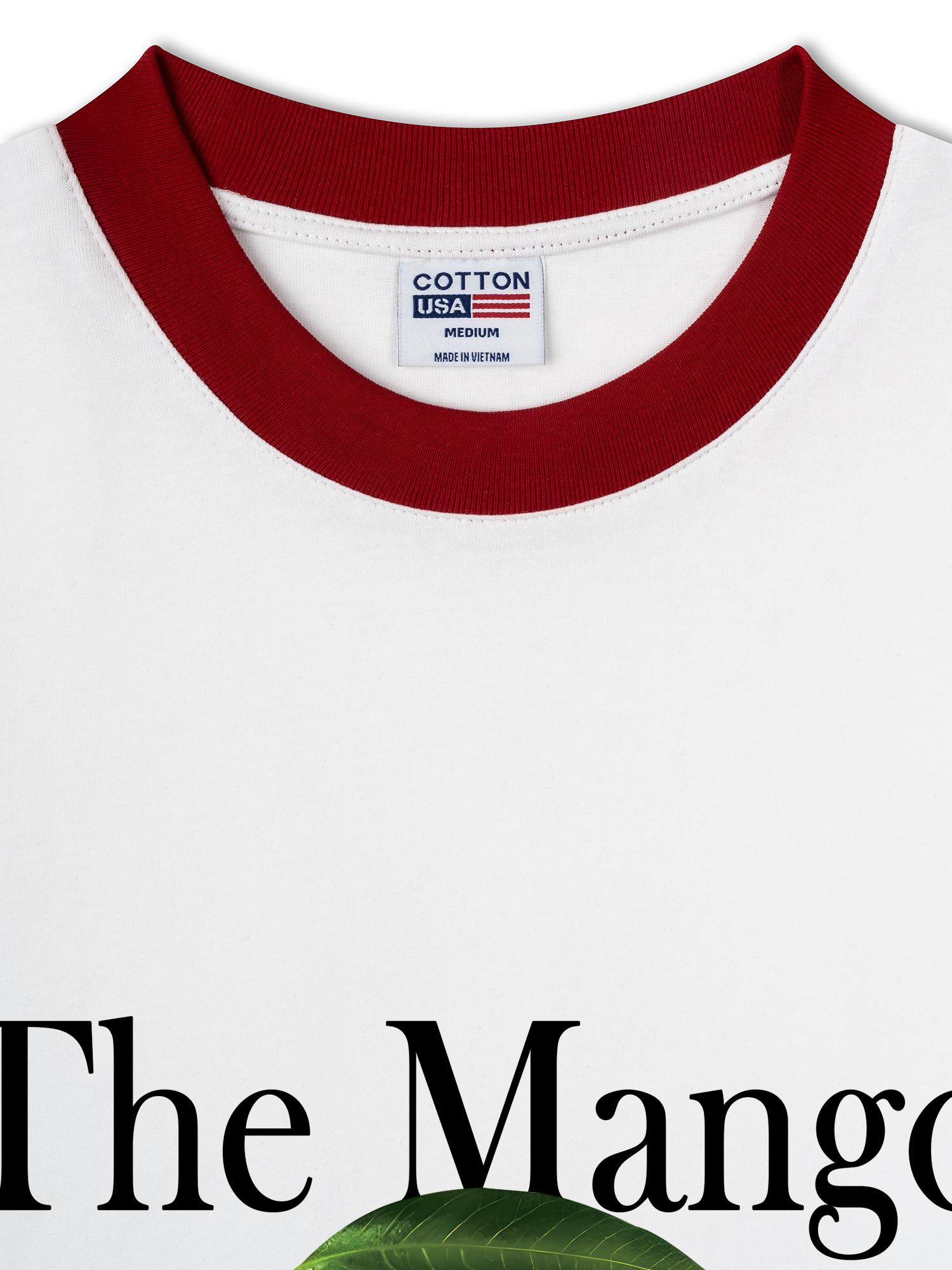 Áo Thun Ringer Relaxed Fit Tropical The Mango