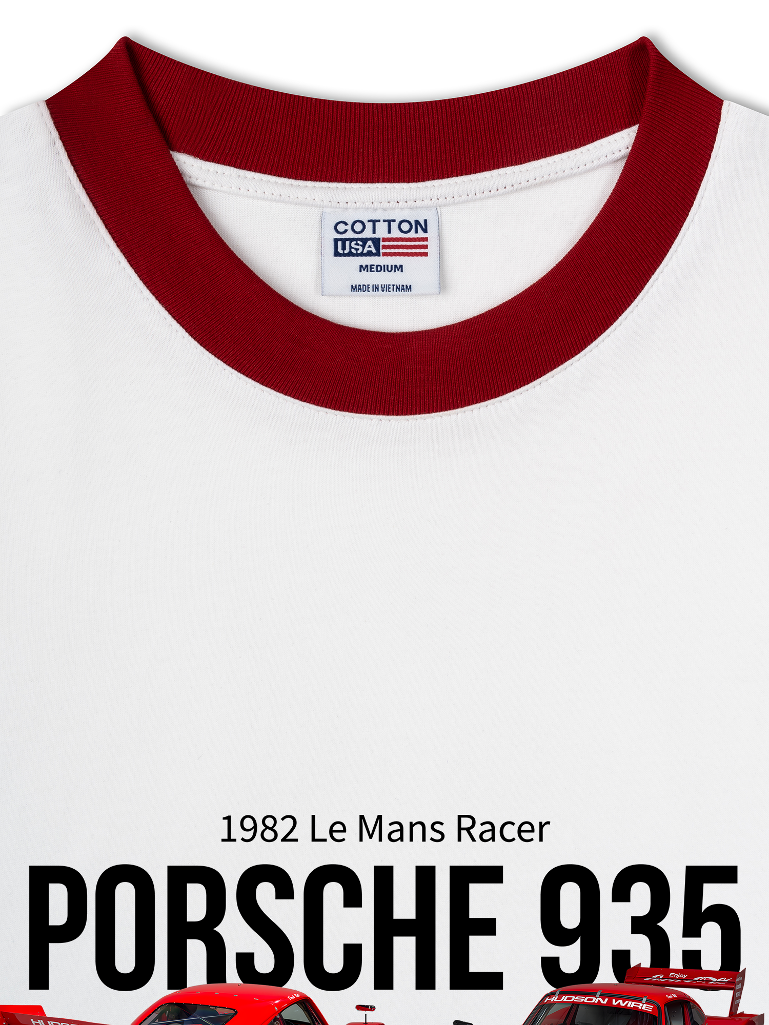 Áo Thun Ringer Relaxed Fit Porsche 935 Coca Cola