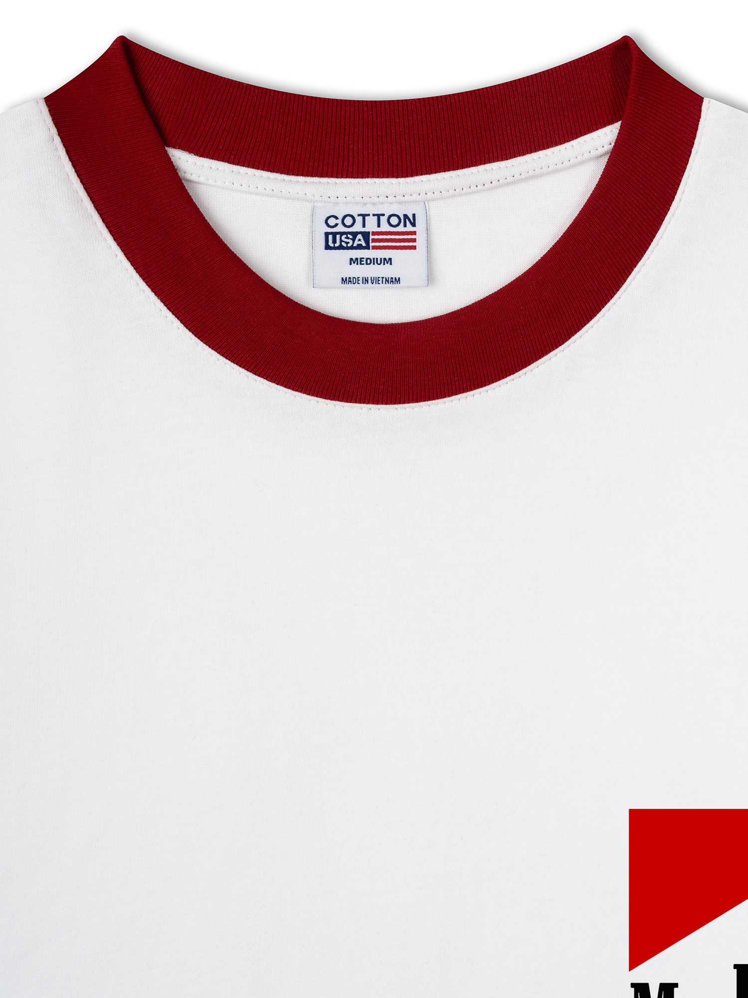 Áo Thun Ringer Relaxed Fit Marlboro Mixed Logo