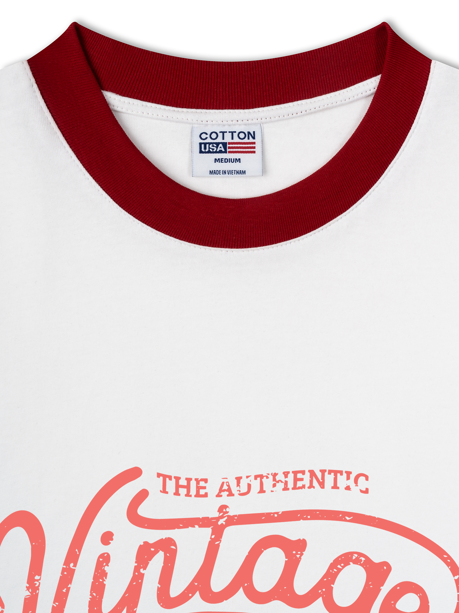 Áo Thun Ringer Relaxed Fit The Authenic Motorcycle