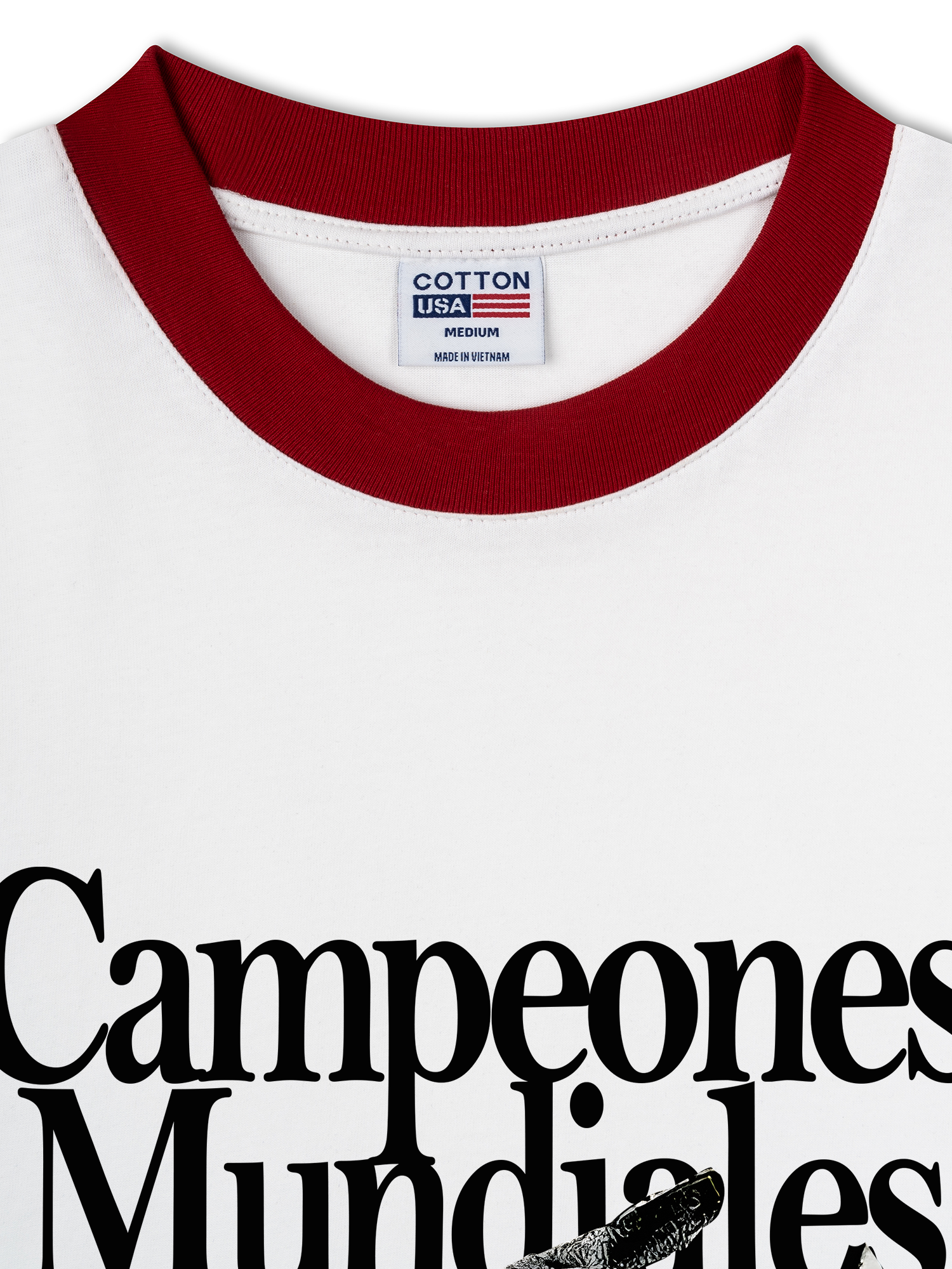 Áo Thun Ringer Relaxed Fit Soccer Campeones