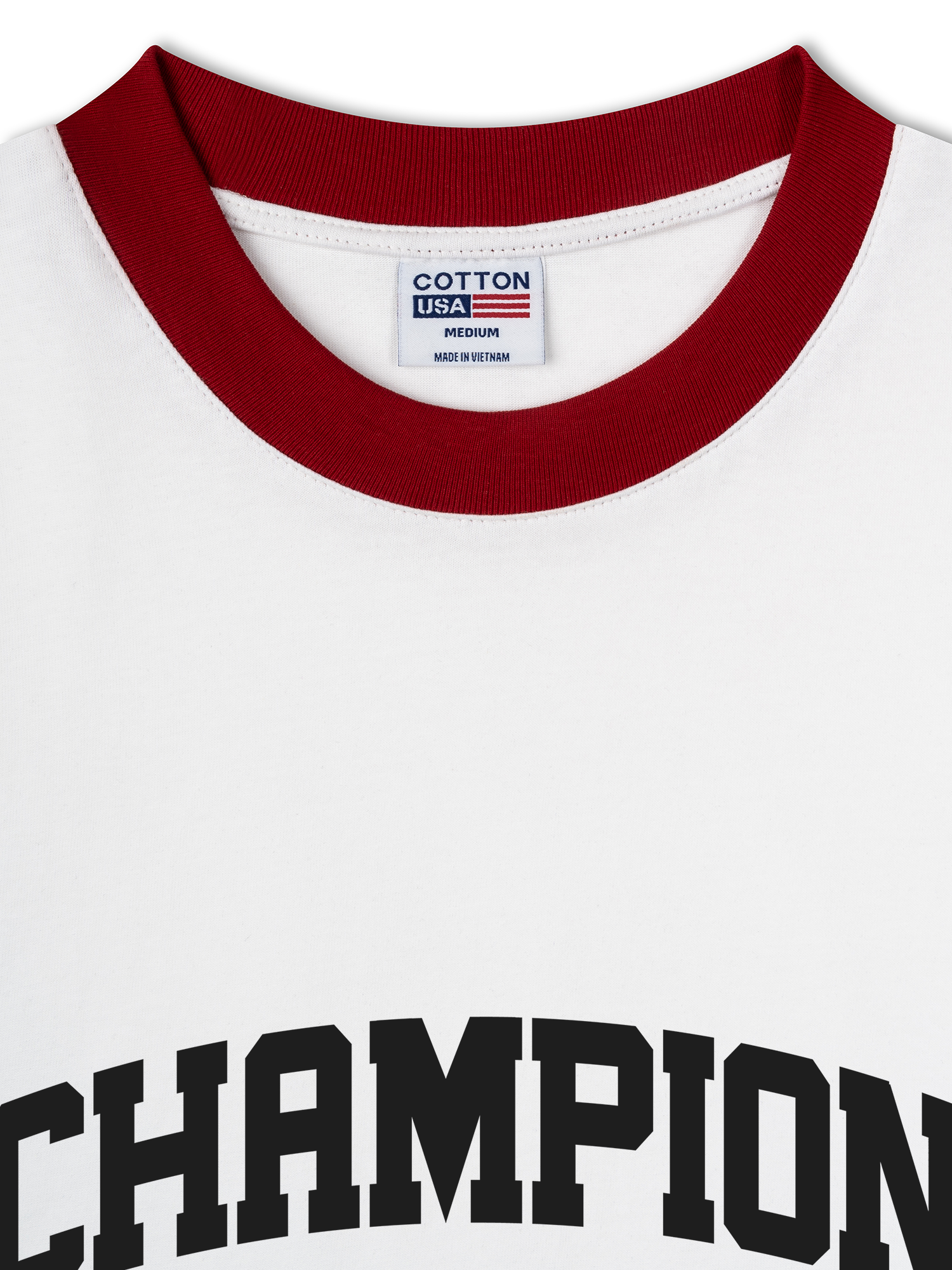 Áo Thun Ringer Relaxed Fit Champions Cross Ring