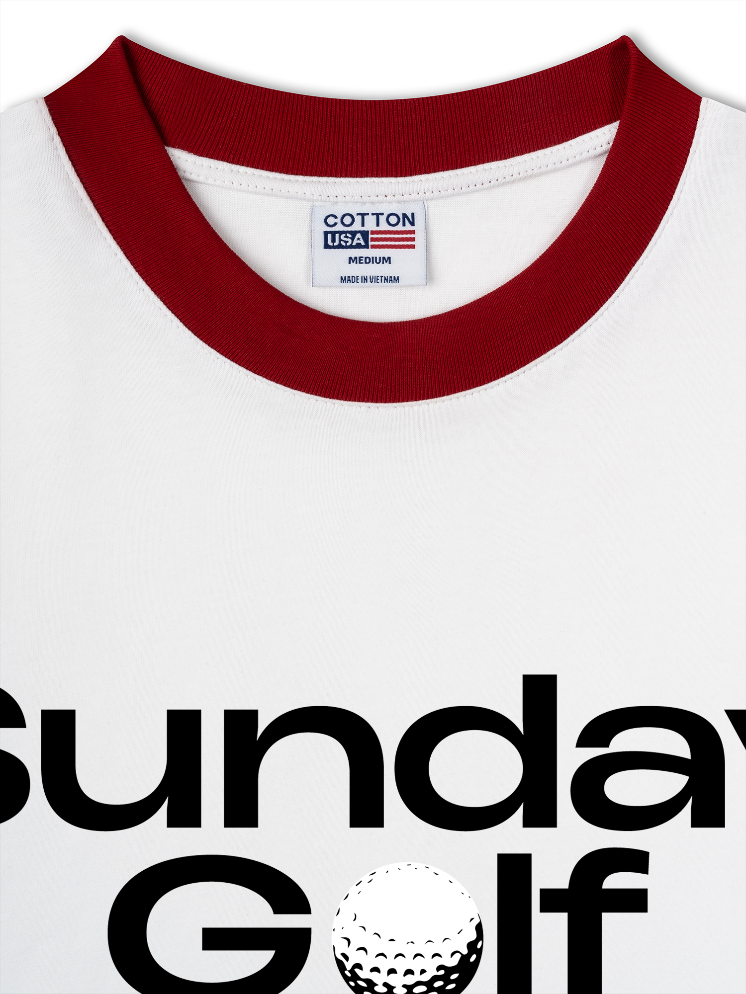 Áo Thun Ringer Relaxed Fit Golf Sunday Club