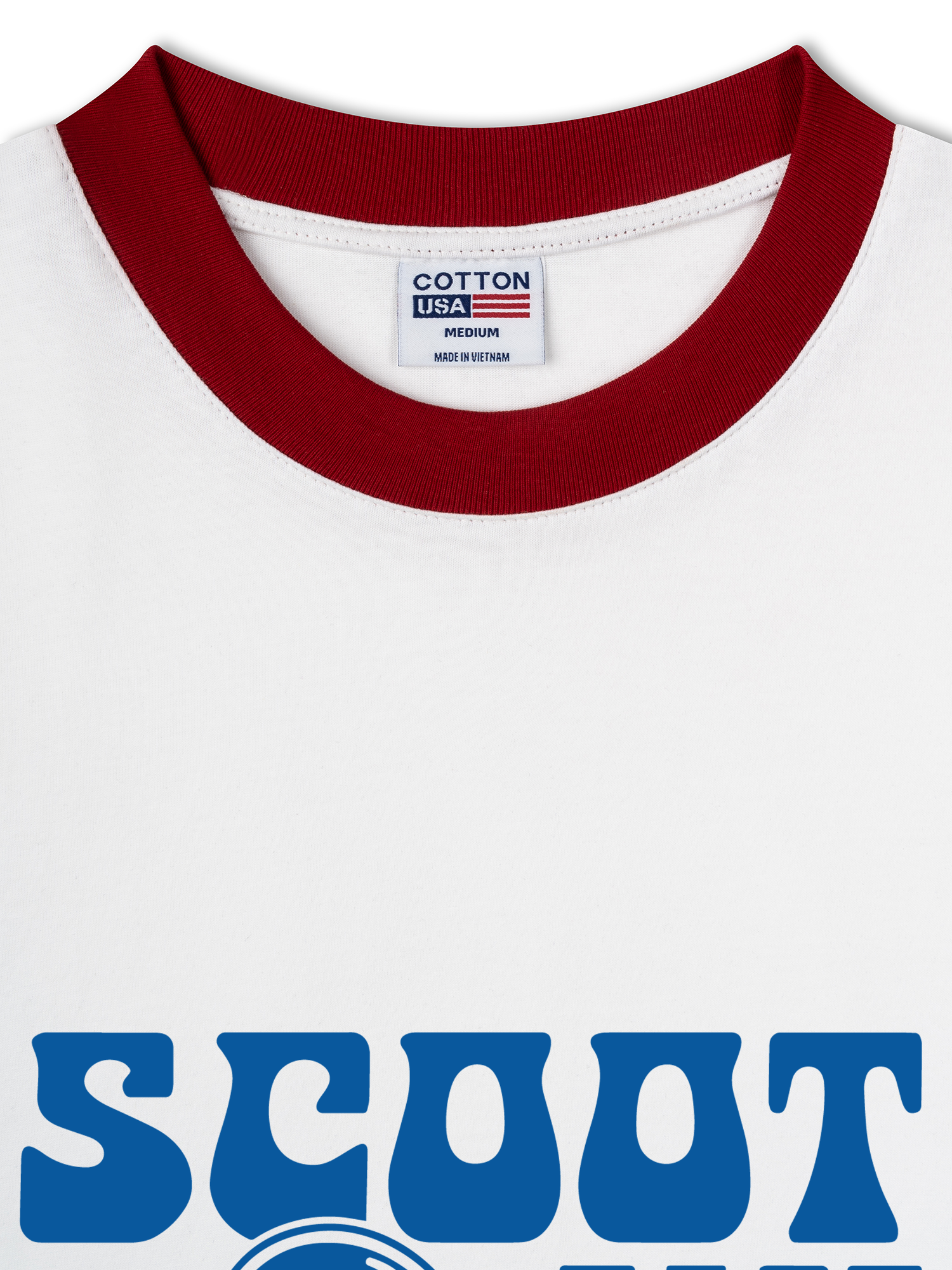 Áo Thun Ringer Relaxed Fit Scoot fast