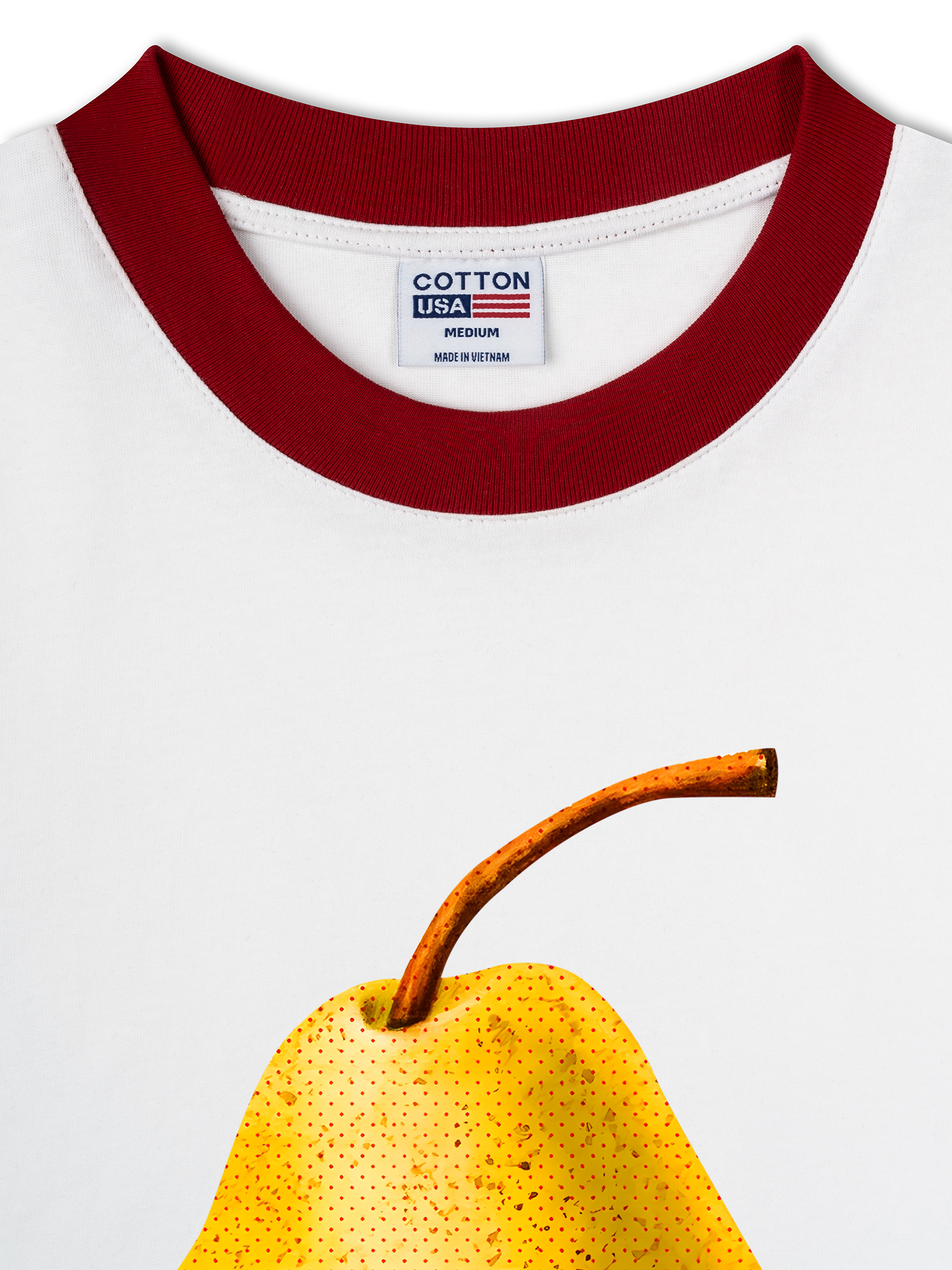 Áo Thun Ringer Relaxed Fit Tropical Pear Retro