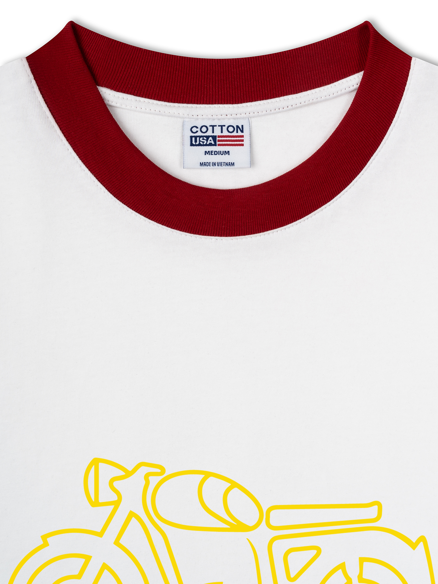 Áo Thun Ringer Relaxed Fit Ducati Meccanica Bologna