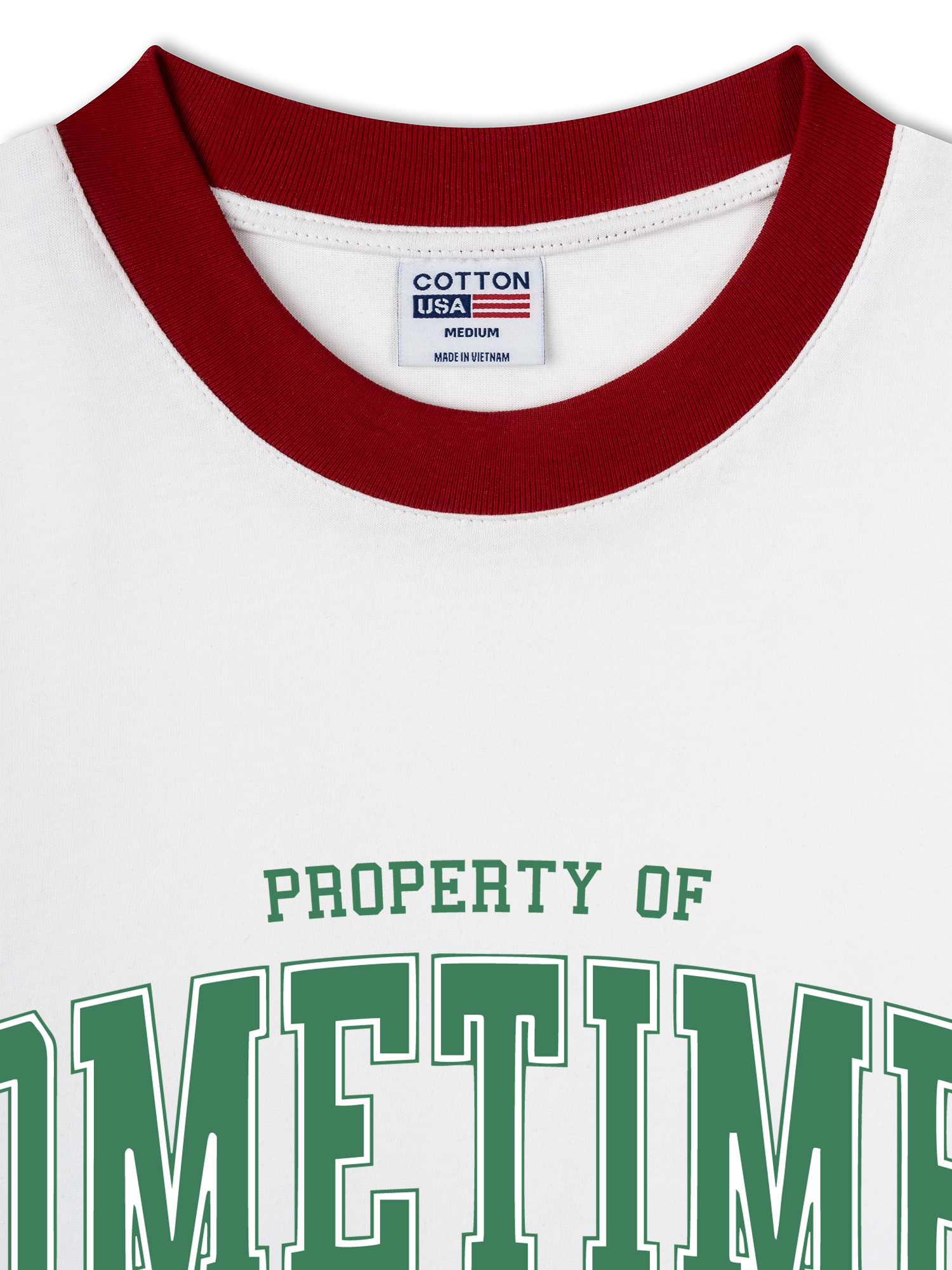 Áo Thun Ringer Relaxed Fit Golf Property Of Sometimes