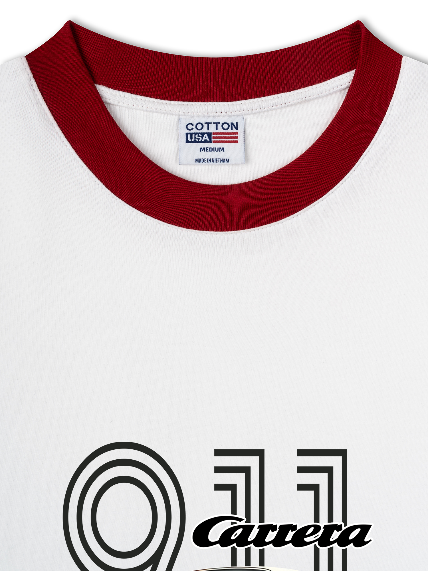 Áo Thun Ringer Relaxed Fit Carrere 911