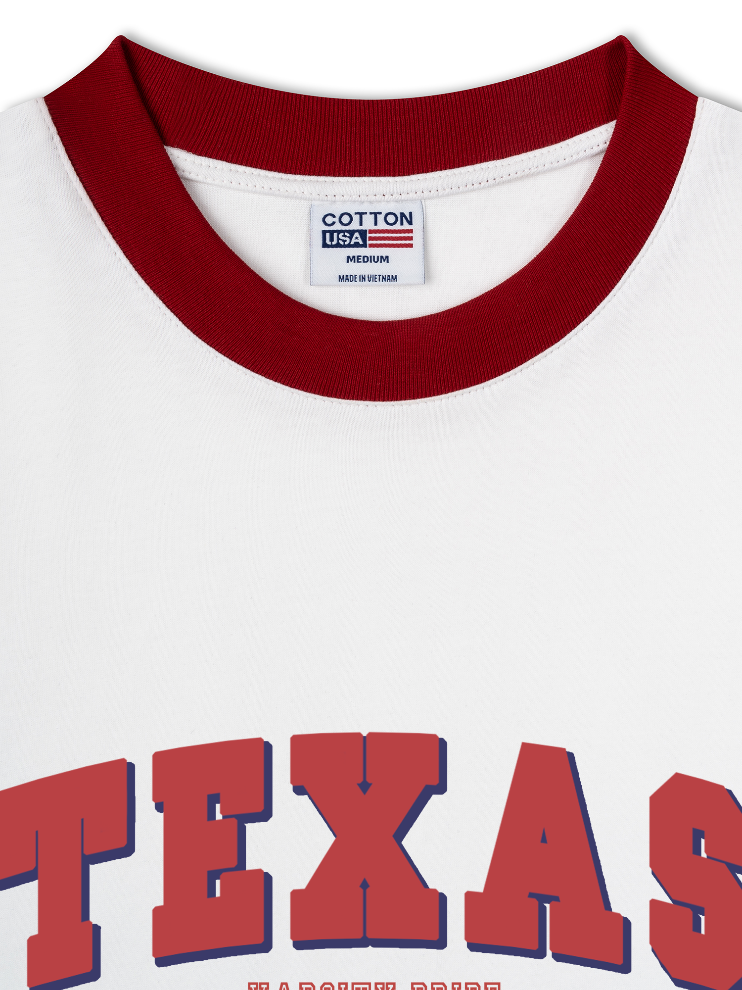 Áo Thun Ringer Relaxed Fit City Texas