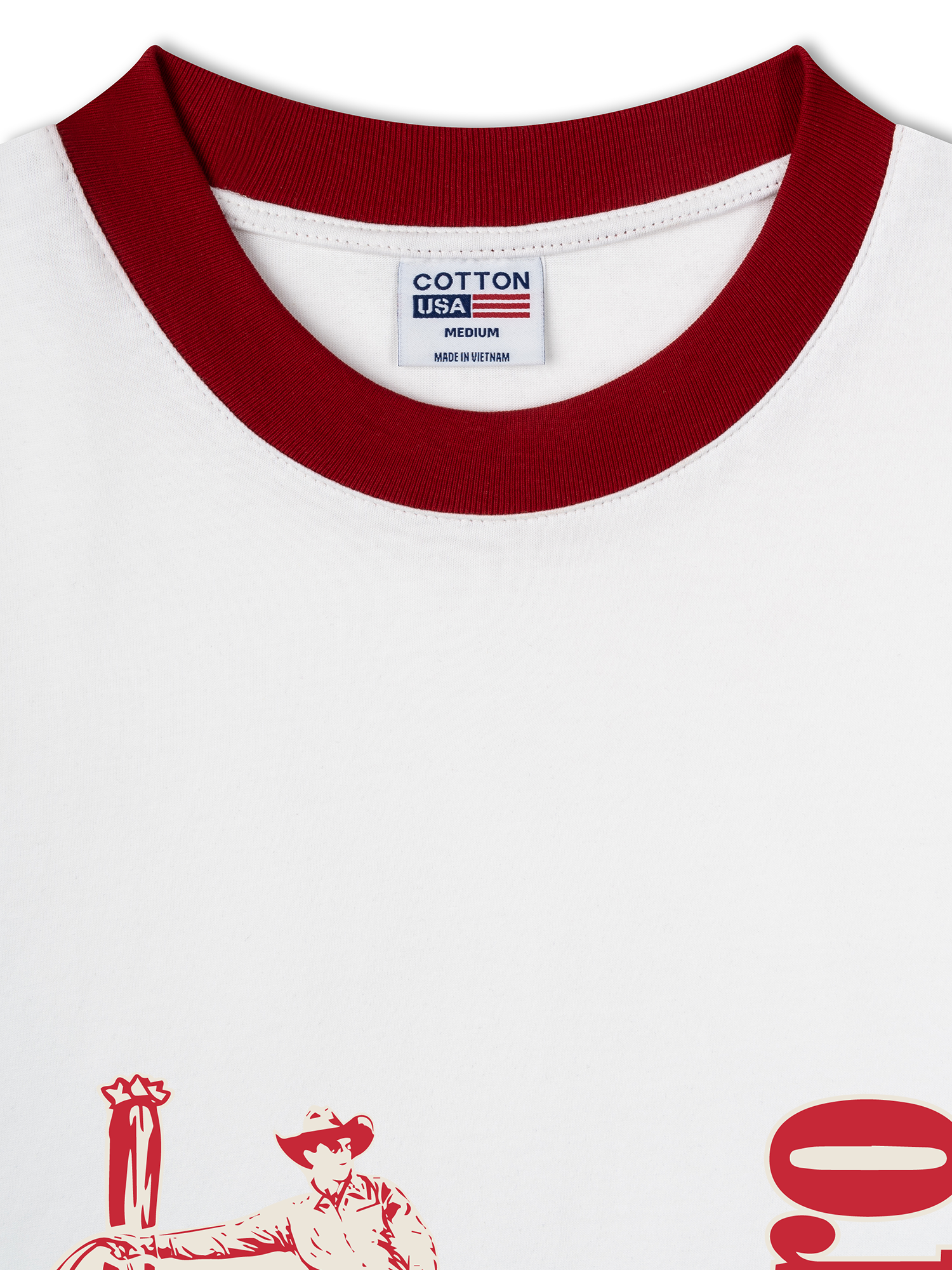 Áo Thun Ringer Relaxed Fit Marlboro High Noon