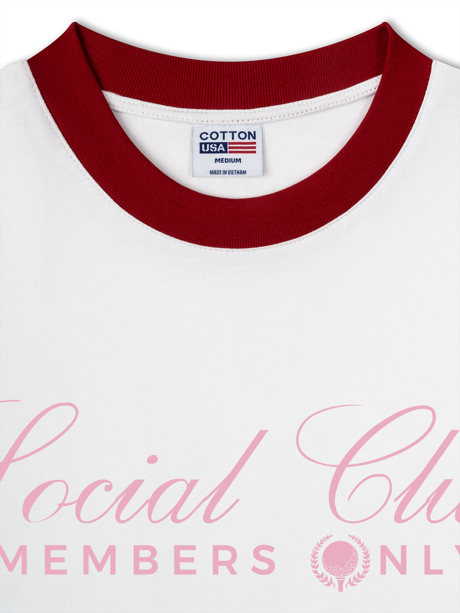 Áo Thun Ringer Relaxed Fit Golf Members Only