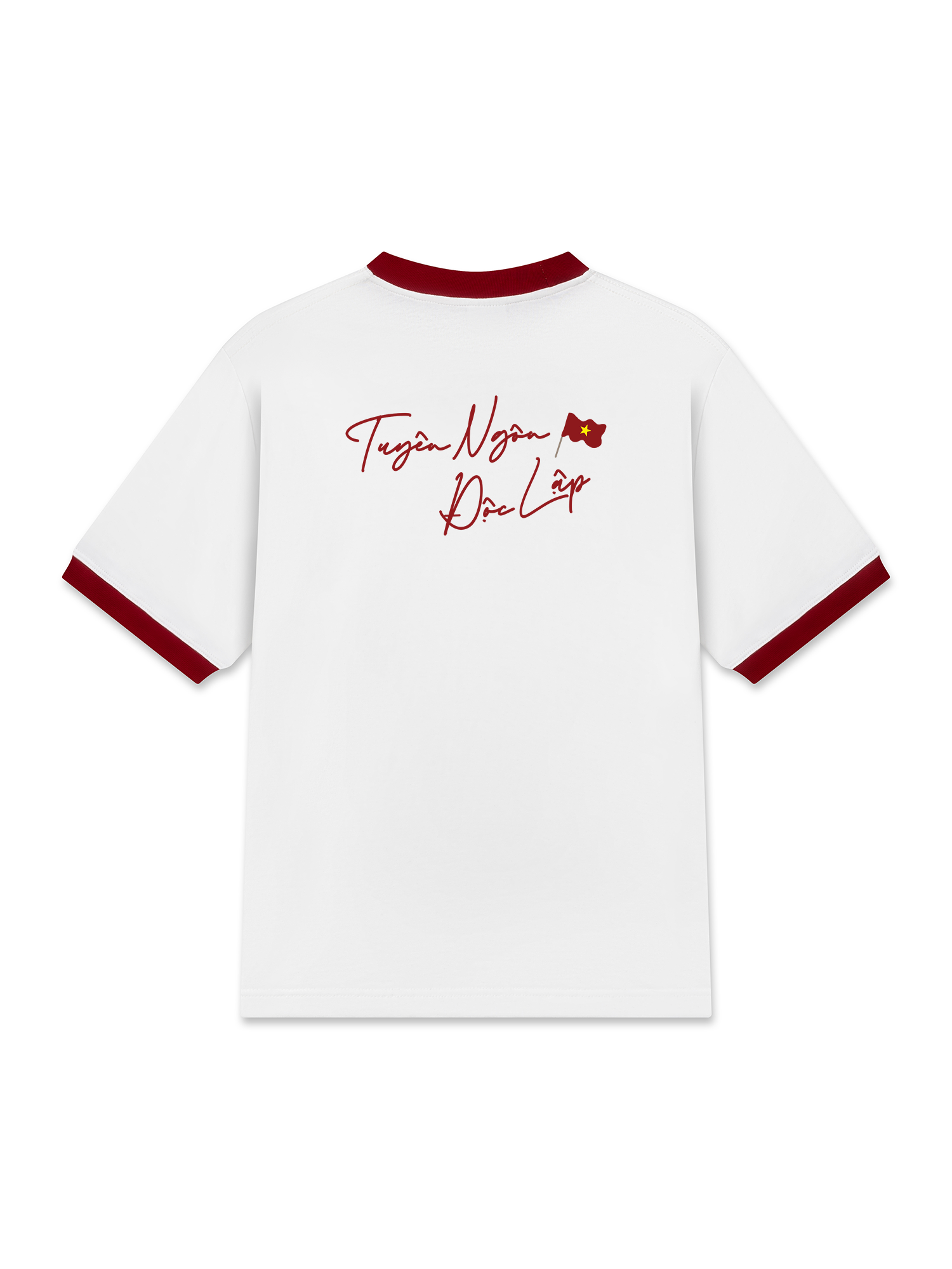 Áo Thun Ringer Relaxed Fit Tuyên Ngôn Độc Lập