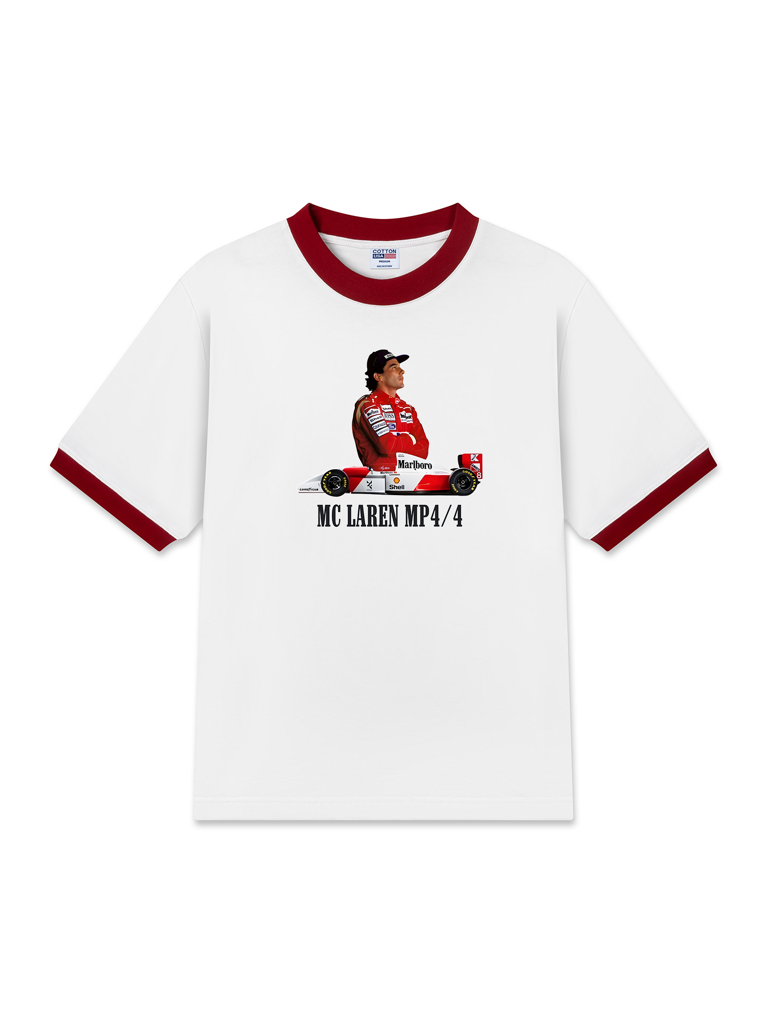 Áo Thun Ringer Relaxed Fit Marlboro Mc Laren MP4