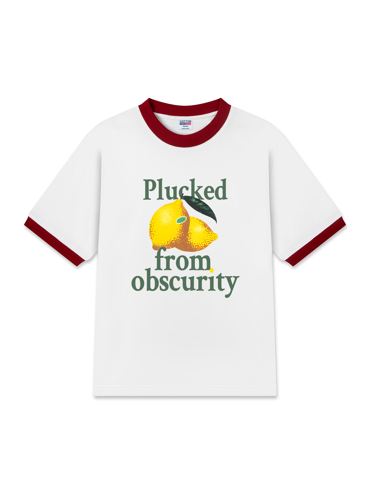 Áo Thun Ringer Relaxed Fit Tropical Plucked From Obscurity