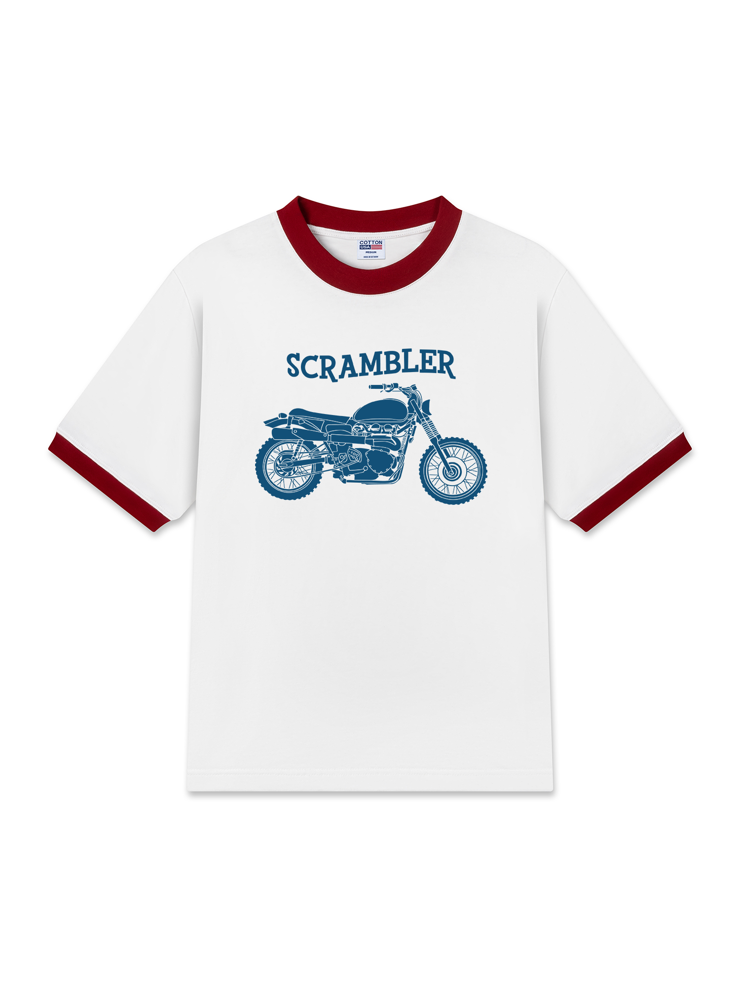Áo Thun Ringer Relaxed Fit Scrambler Spirit