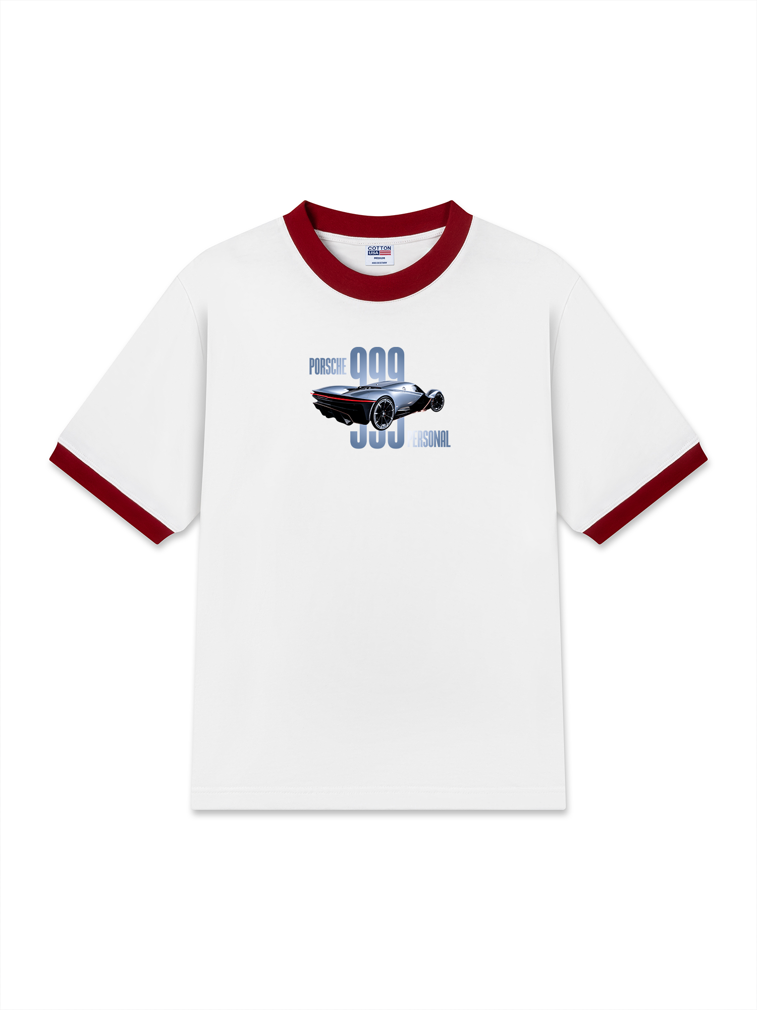 Áo Thun Ringer Relaxed Fit Porsche 999 Personal