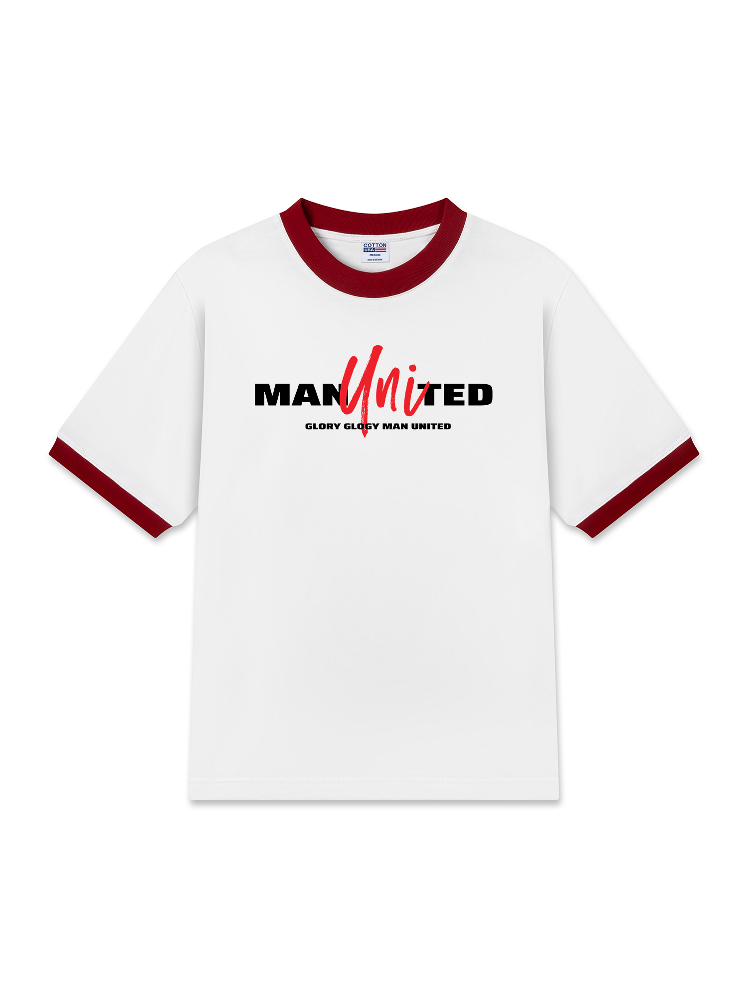 Áo Thun Ringer Relaxed Fit Glory Glory Man United