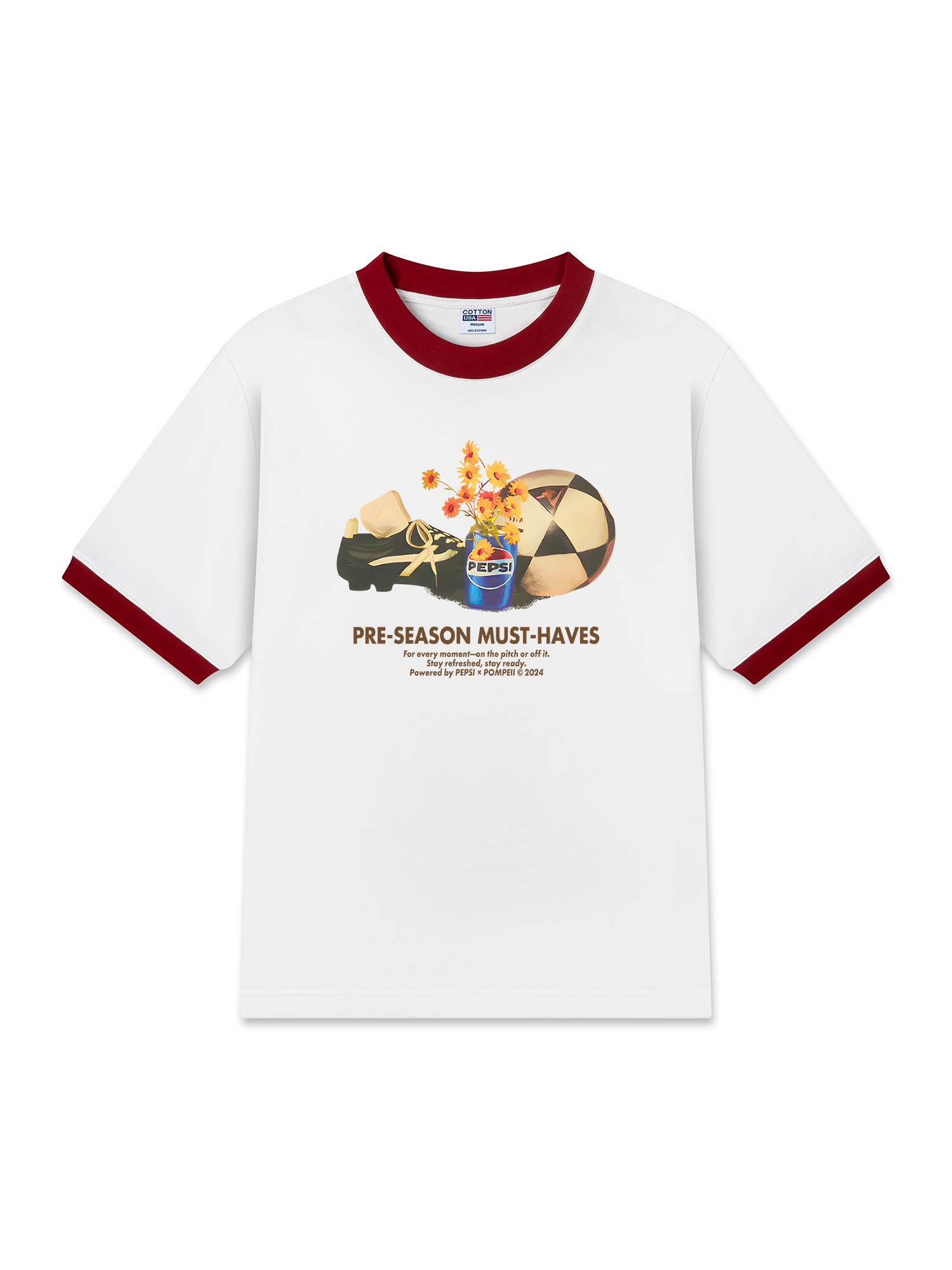 Áo Thun Ringer Relaxed Fit Soccer Must have