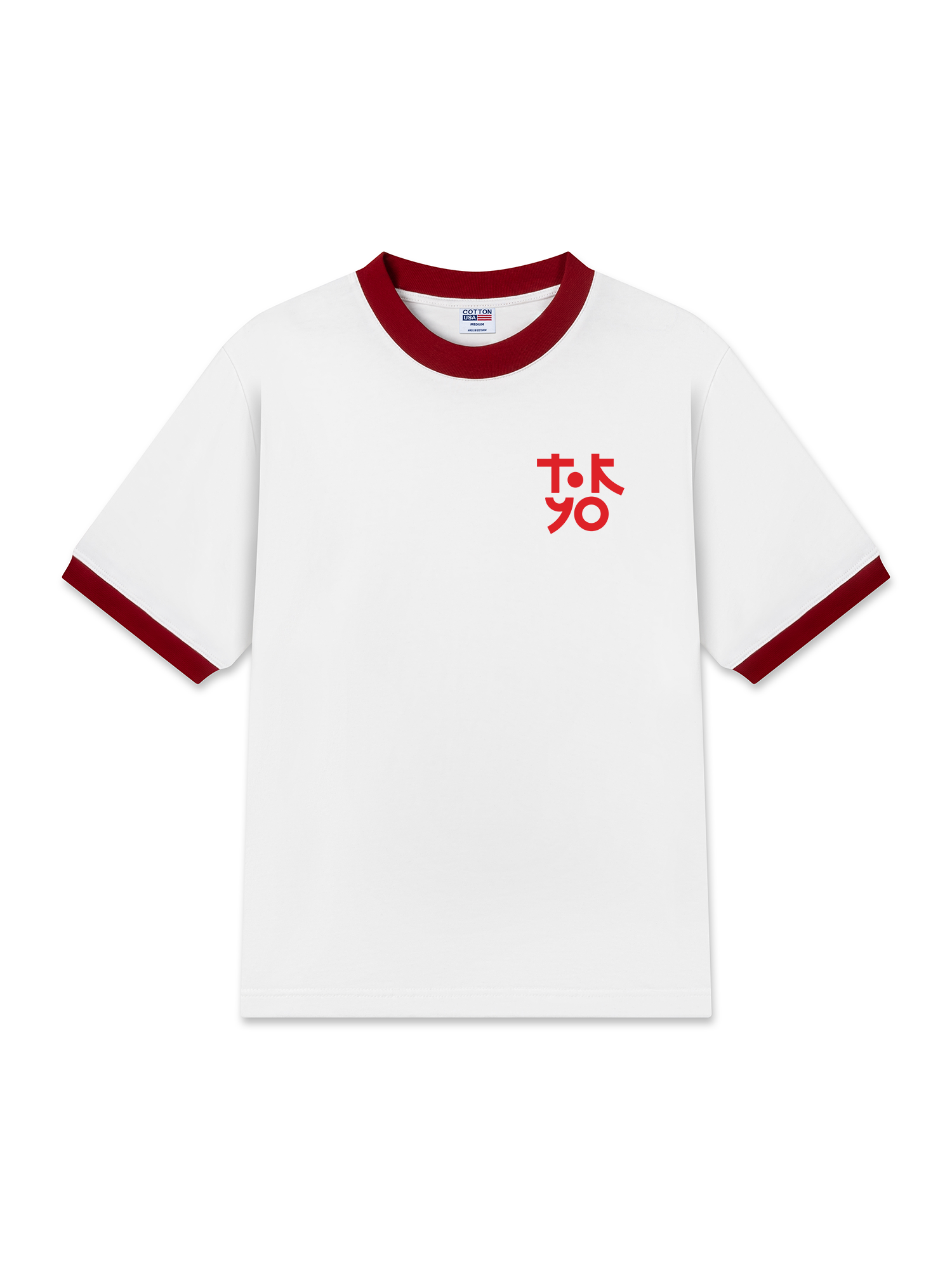 Áo Thun Ringer Relaxed Fit City Tokyo