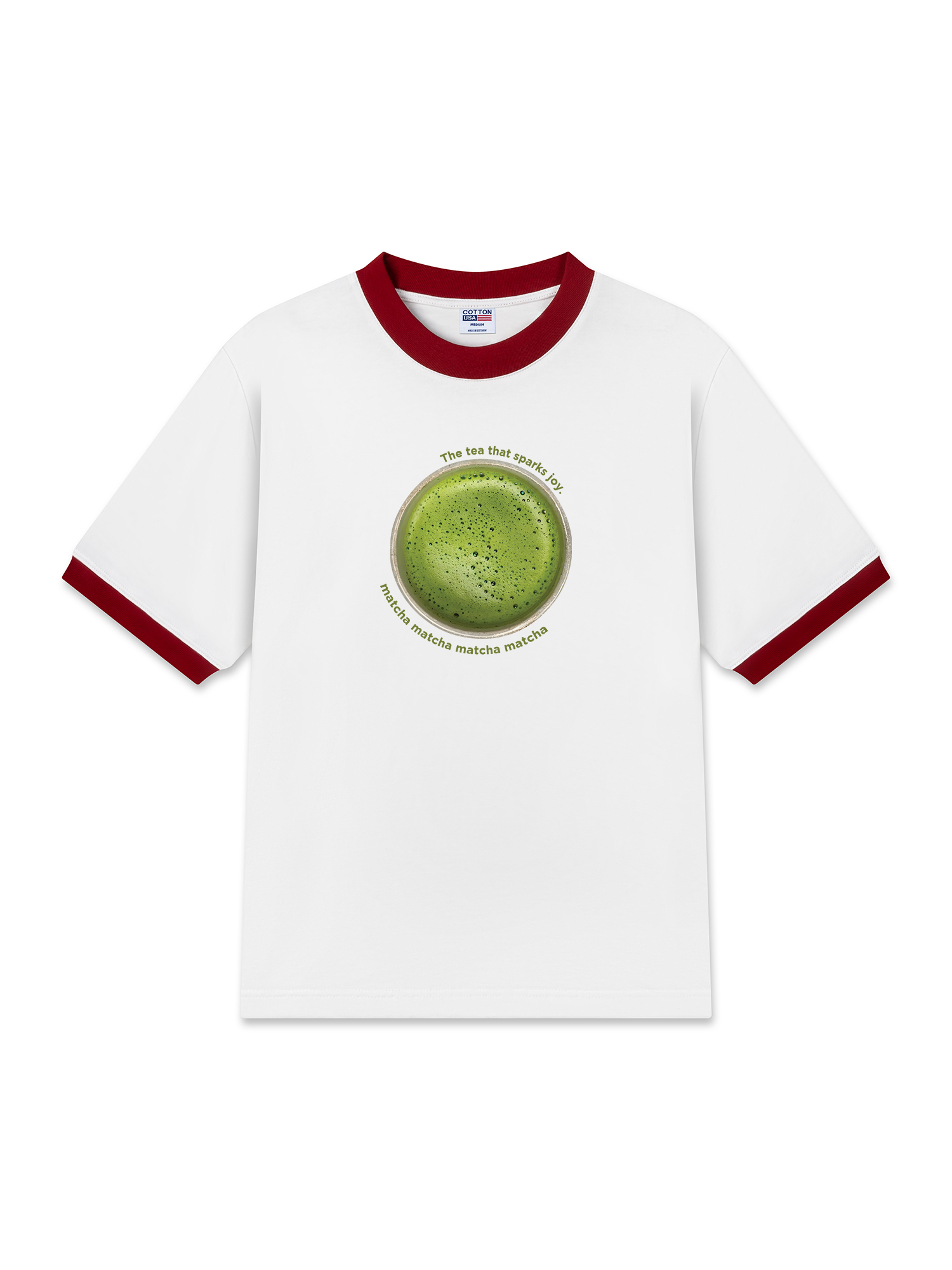 Áo Thun Ringer Relaxed Fit The Tea That Sparks Joy