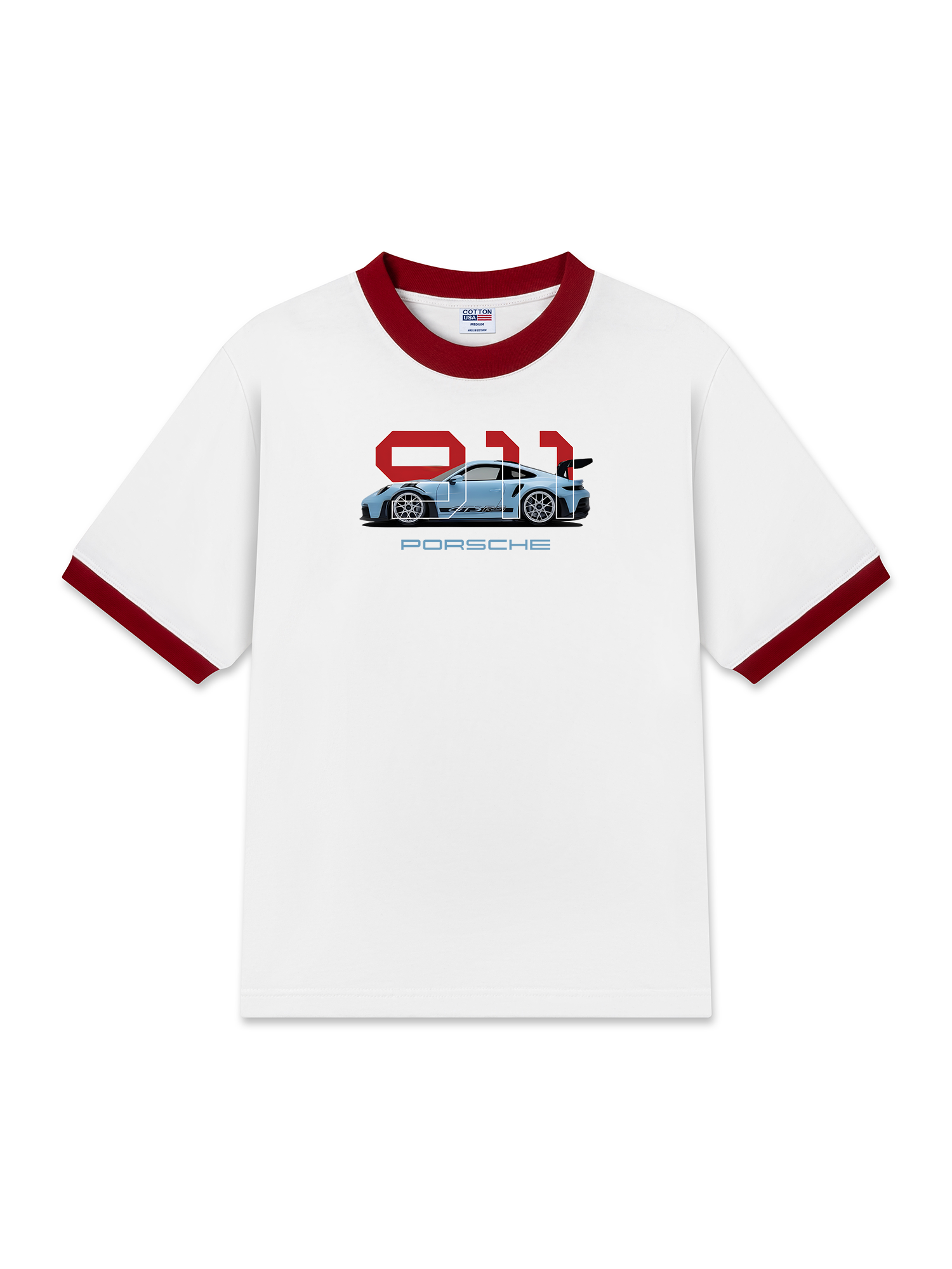 Áo Thun Ringer Relaxed Fit 911 GT3R5