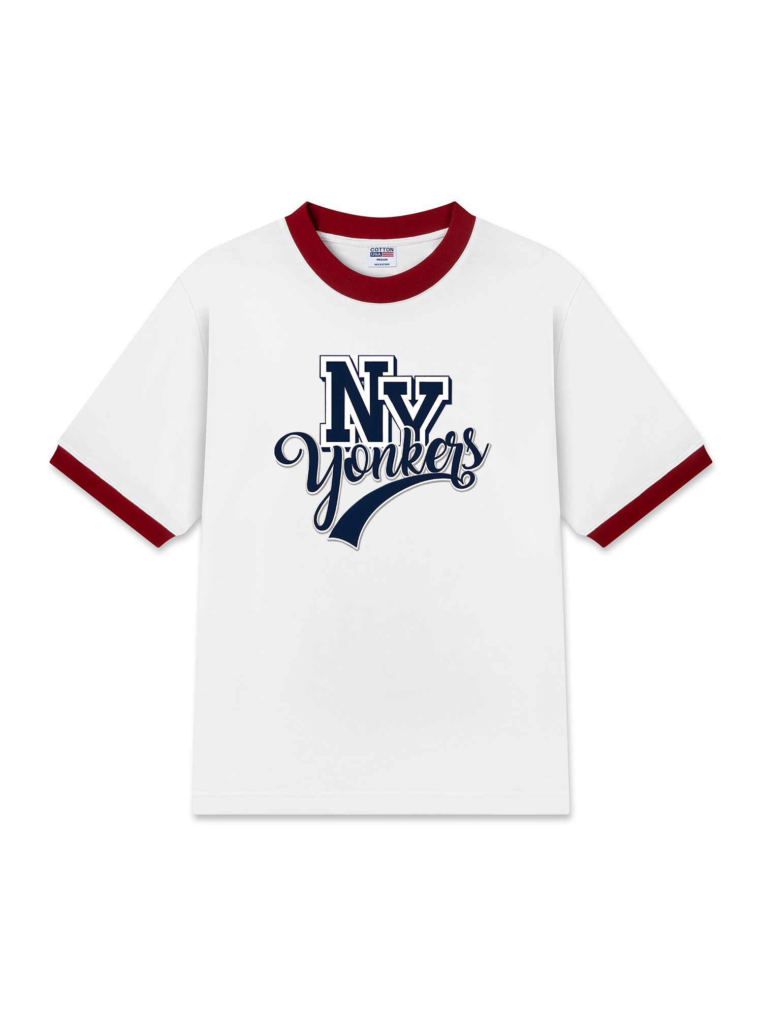 Áo Thun Ringer Relaxed Fit City Vintage NewYork