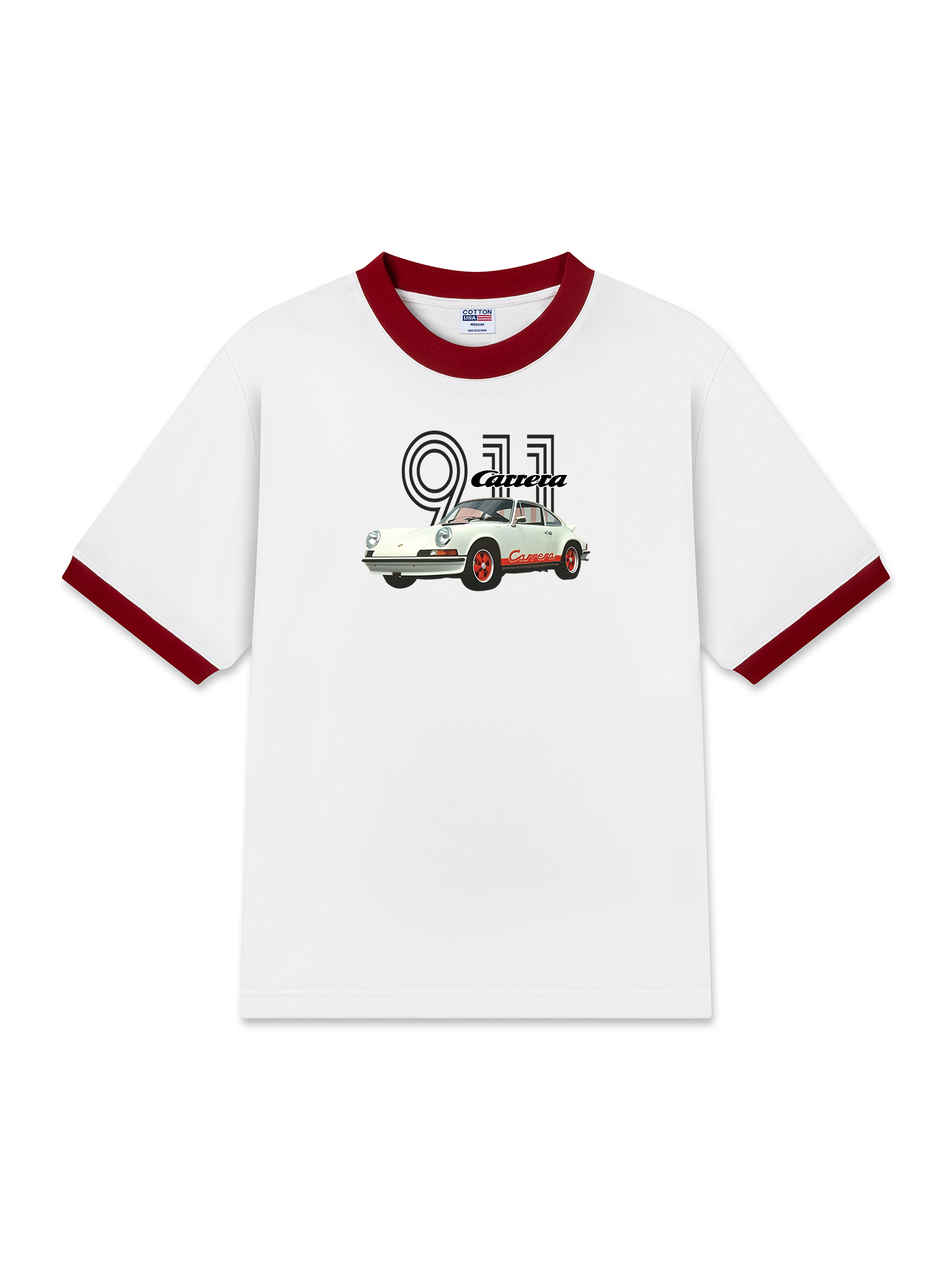 Áo Thun Ringer Relaxed Fit Carrere 911