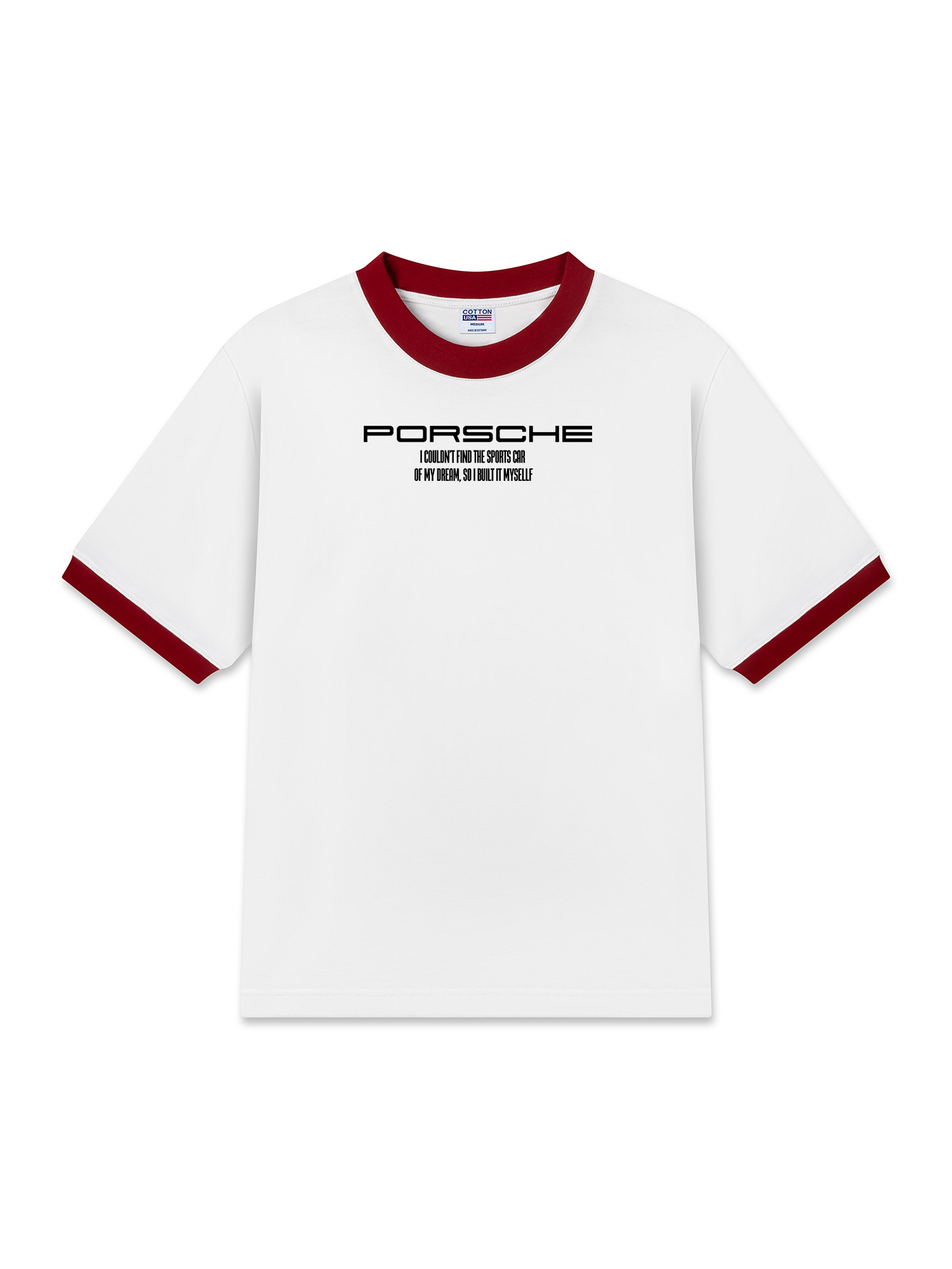 Áo Thun Ringer Relaxed Fit Porsche The Sports Car