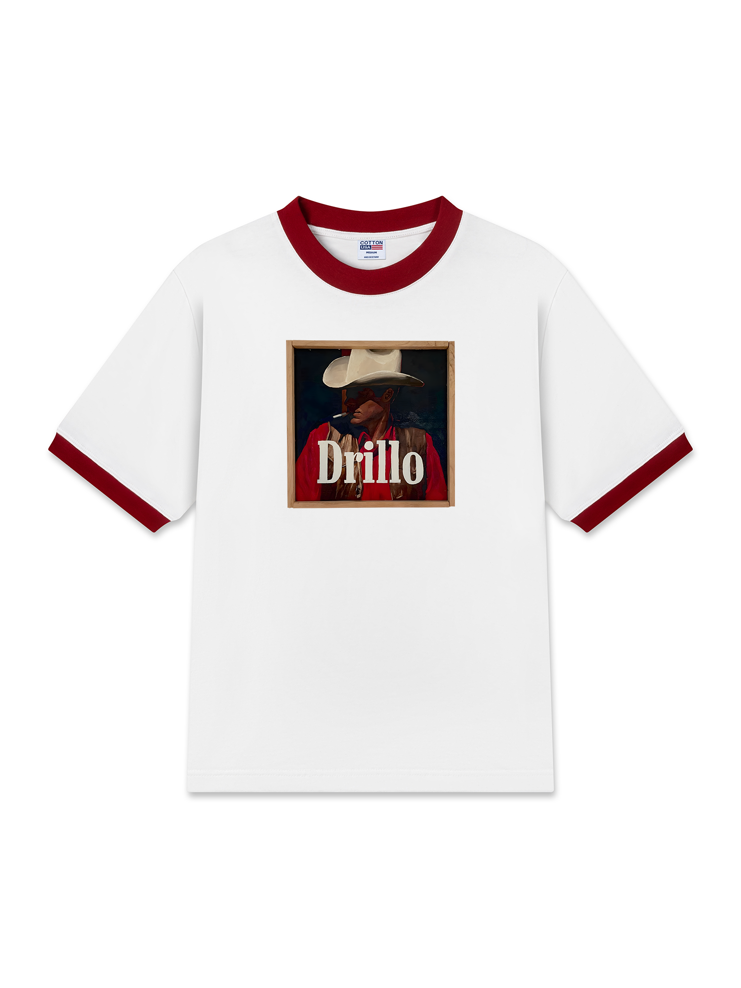 Áo Thun Ringer Relaxed Fit Marlboro Drillo