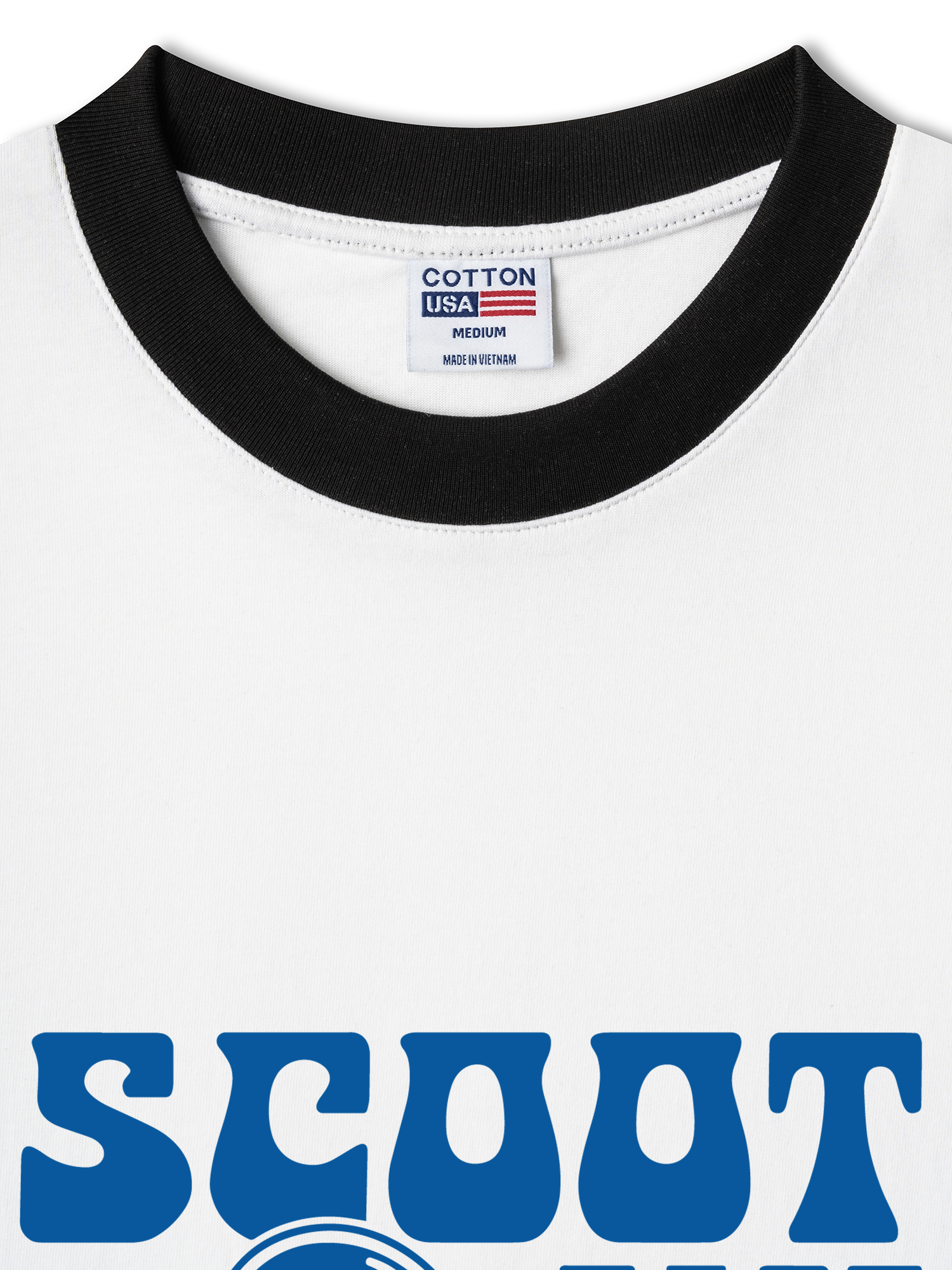 Áo Thun Ringer Relaxed Fit Scoot fast