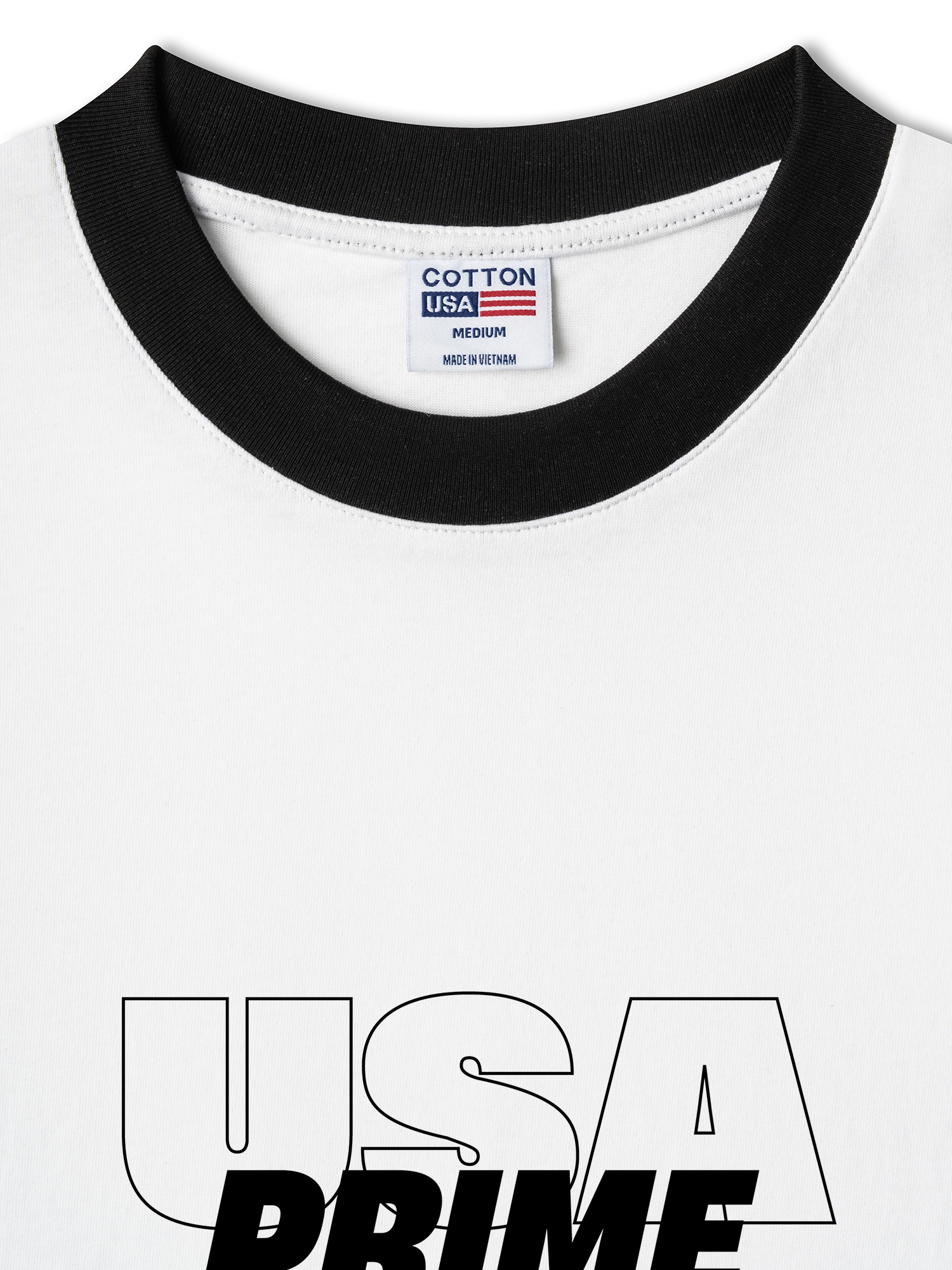 Áo Thun Ringer Relaxed Fit Champions Prime USA