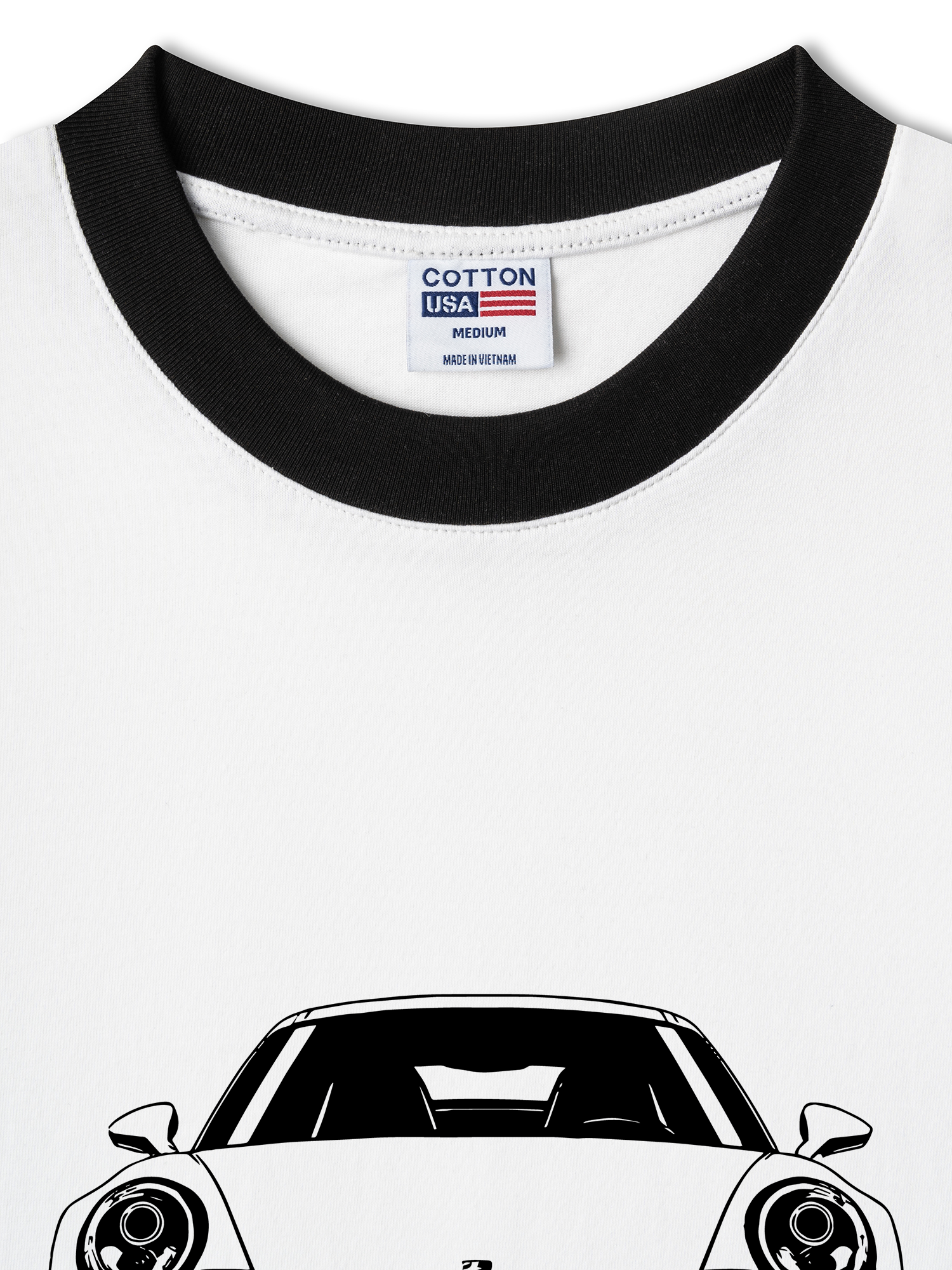 Áo Thun Ringer Relaxed Fit Speed Aesthetic