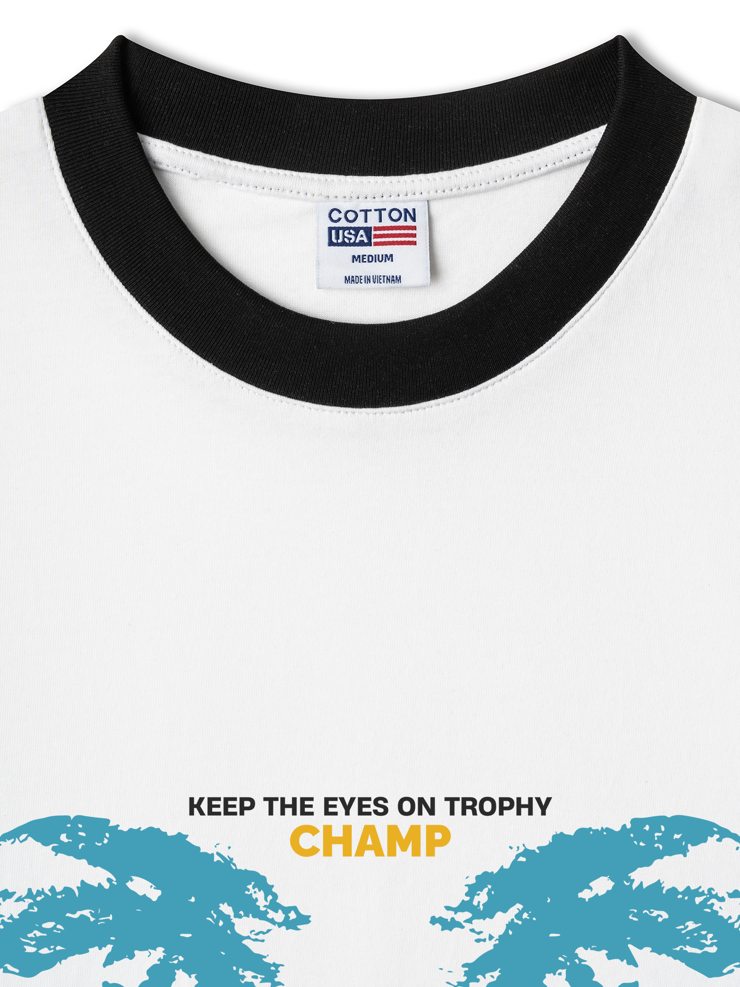 Áo Thun Ringer Relaxed Fit Champions Keep The Eyes