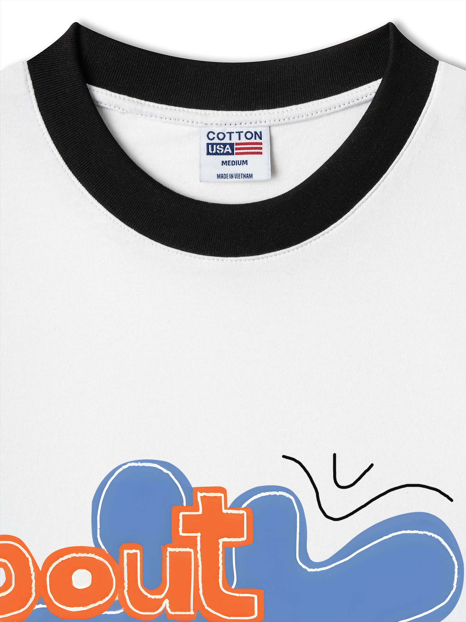 Áo Thun Ringer Relaxed Fit Bout You