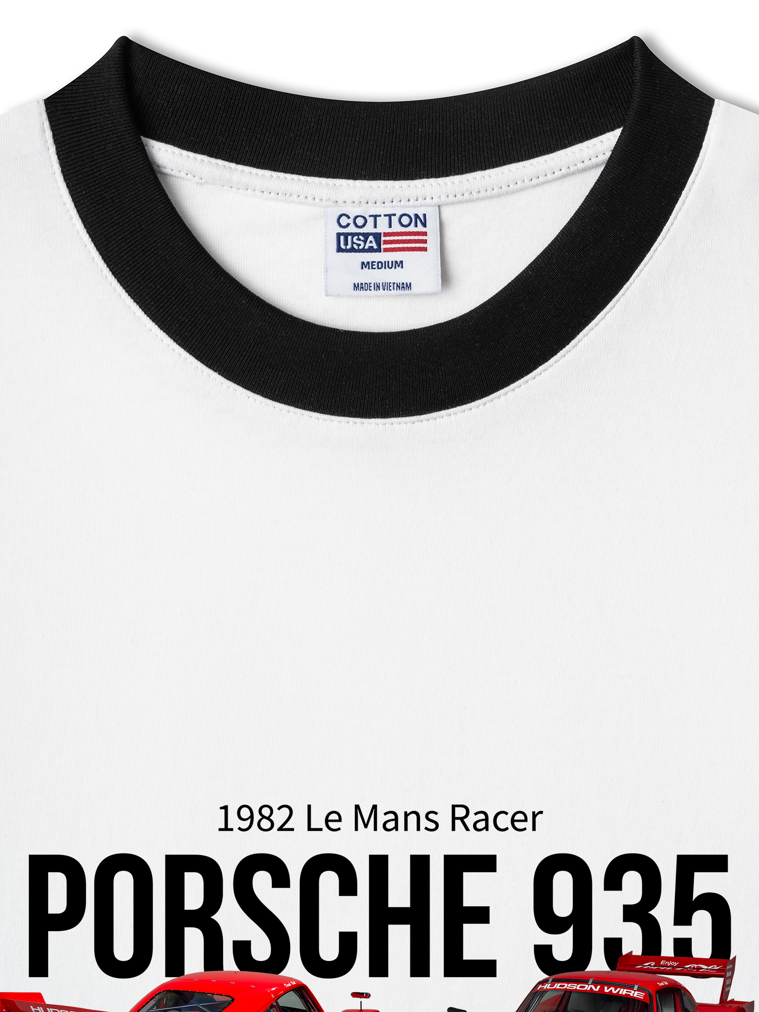 Áo Thun Ringer Relaxed Fit Porsche 935 Coca Cola