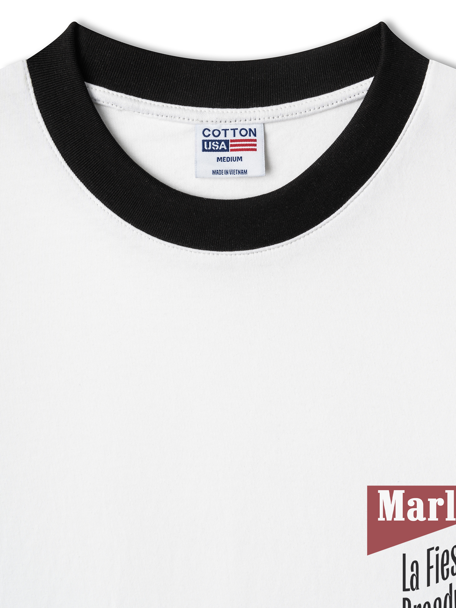 Áo Thun Ringer Relaxed Fit Marlboro La Fiesta