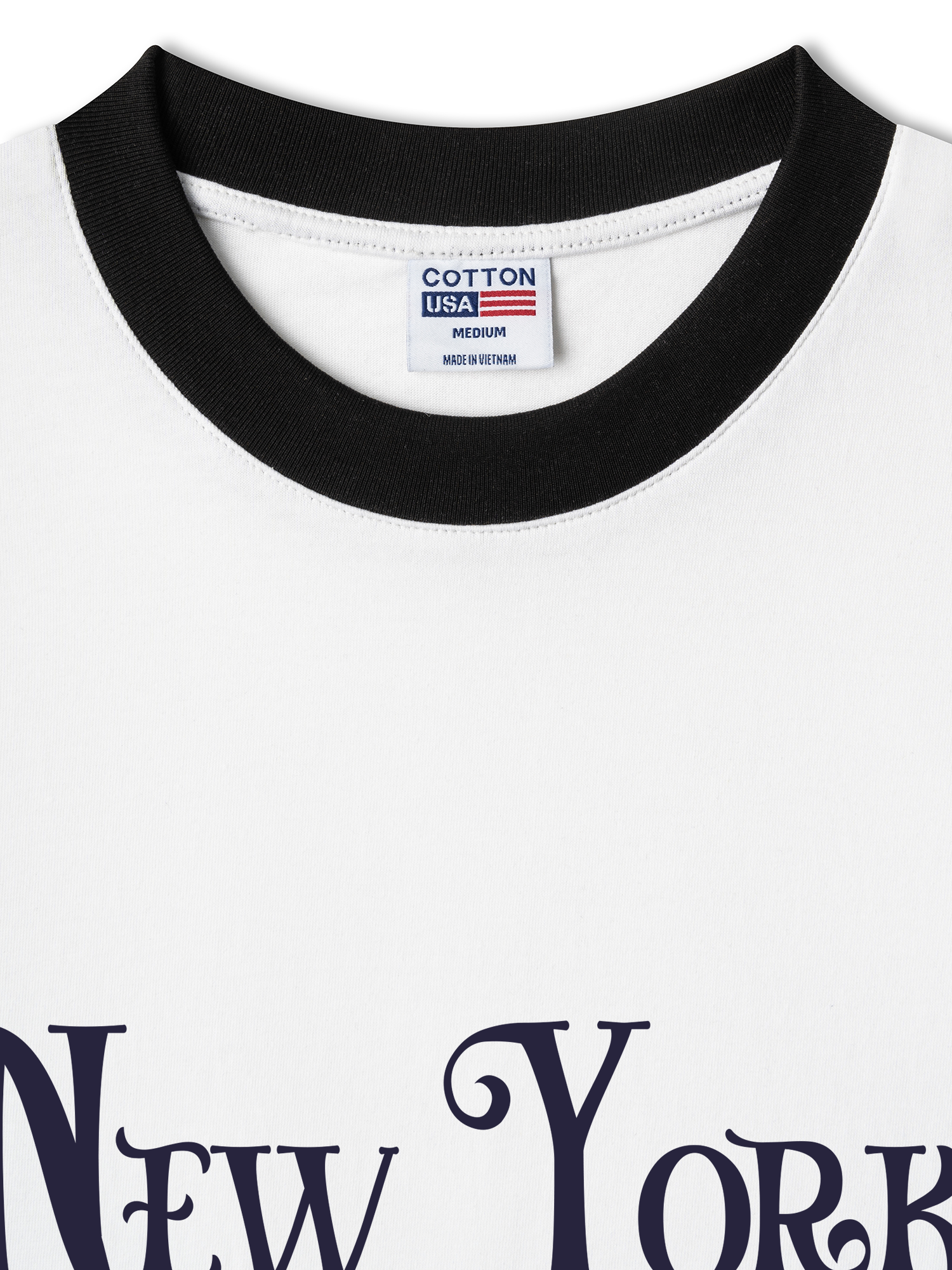 Áo Thun Ringer Relaxed Fit City New York