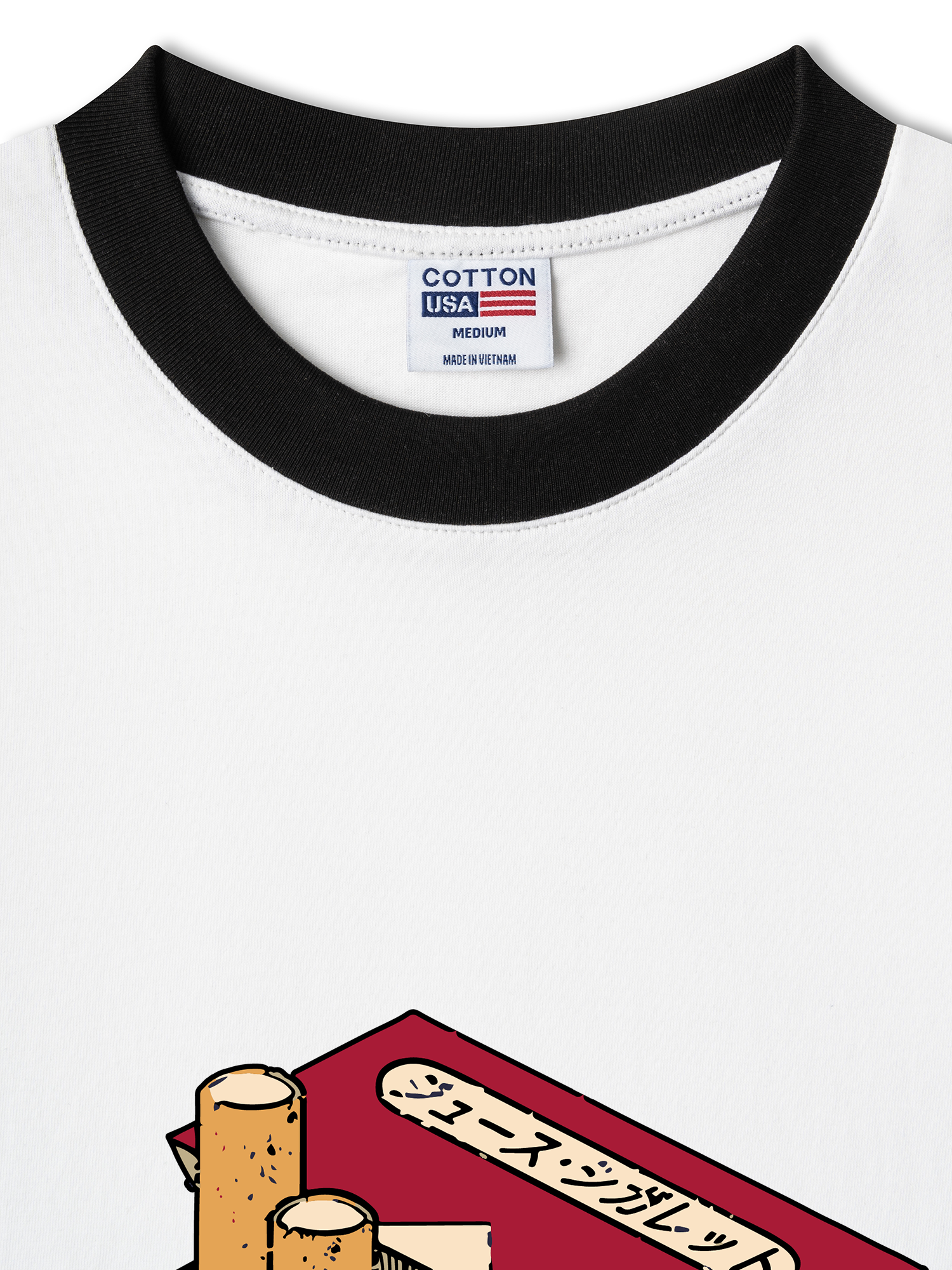 Áo Thun Ringer Relaxed Fit Marlboro 2D Class A Cigarettes