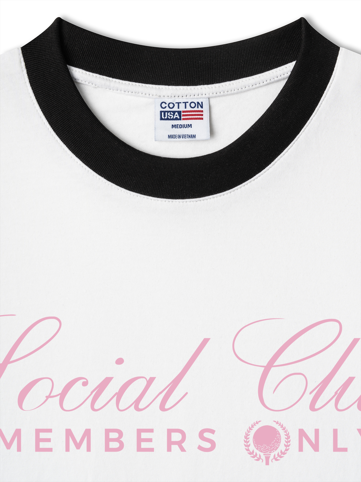 Áo Thun Ringer Relaxed Fit Golf Members Only