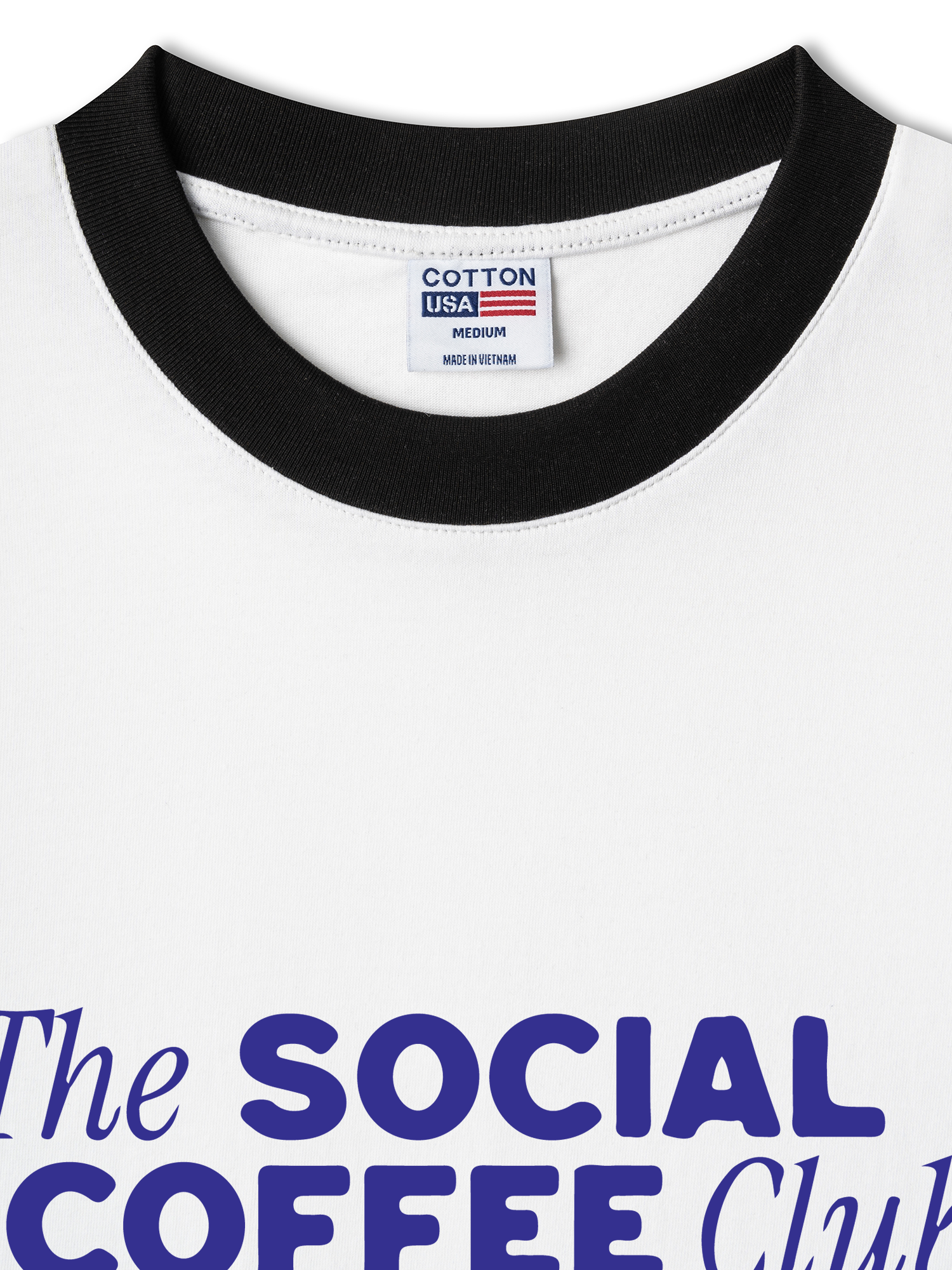 Áo Thun Ringer Relaxed Fit The Social Coffee Club