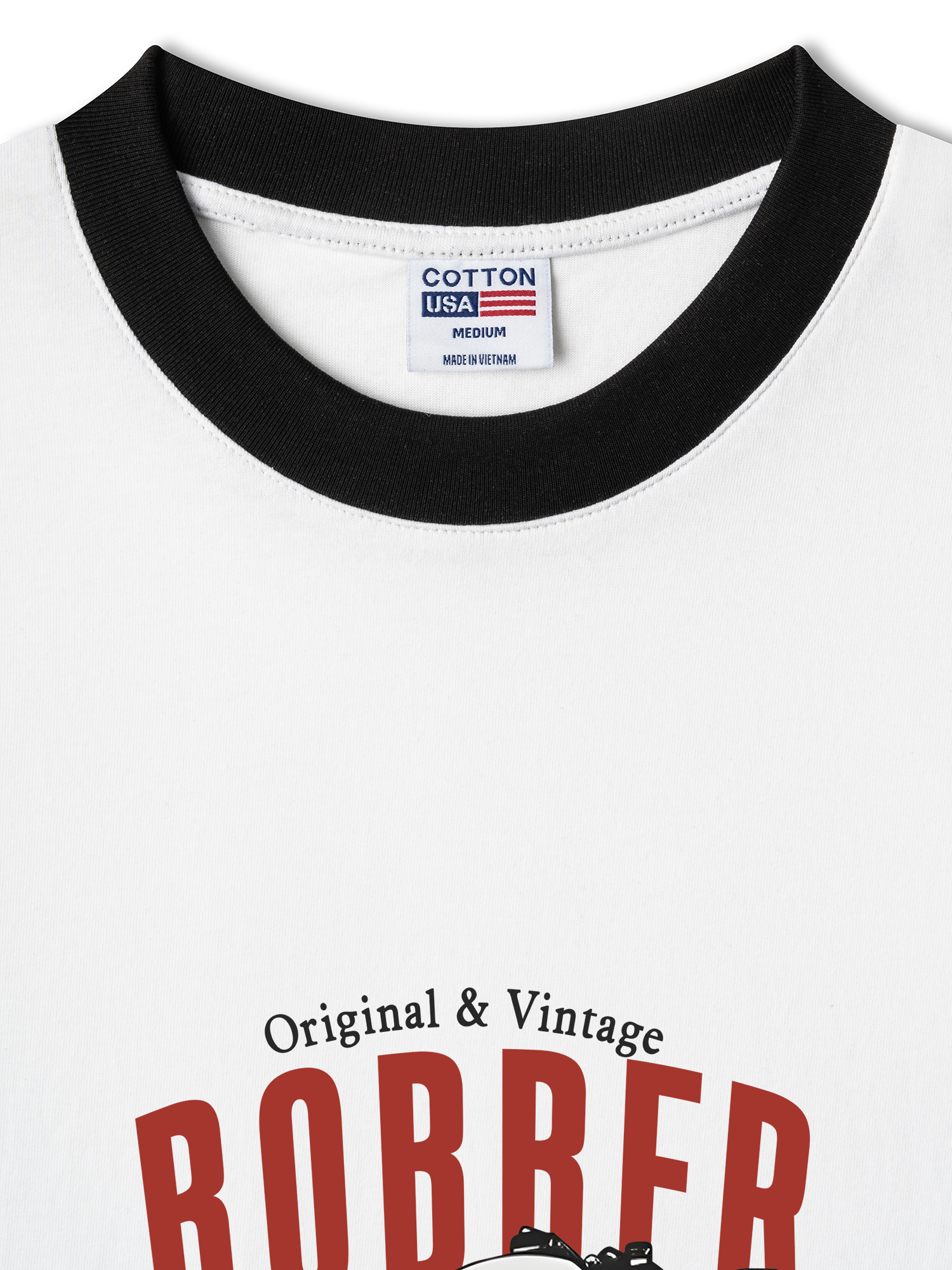 Áo Thun Ringer Relaxed Fit Original Vintage - BOBBER