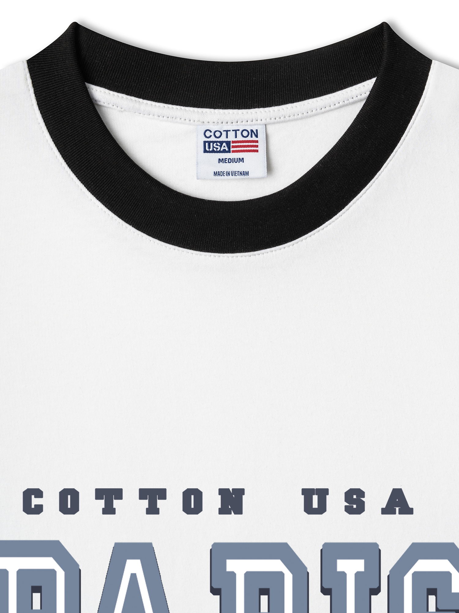 Áo Thun Ringer Relaxed Fit City Paris